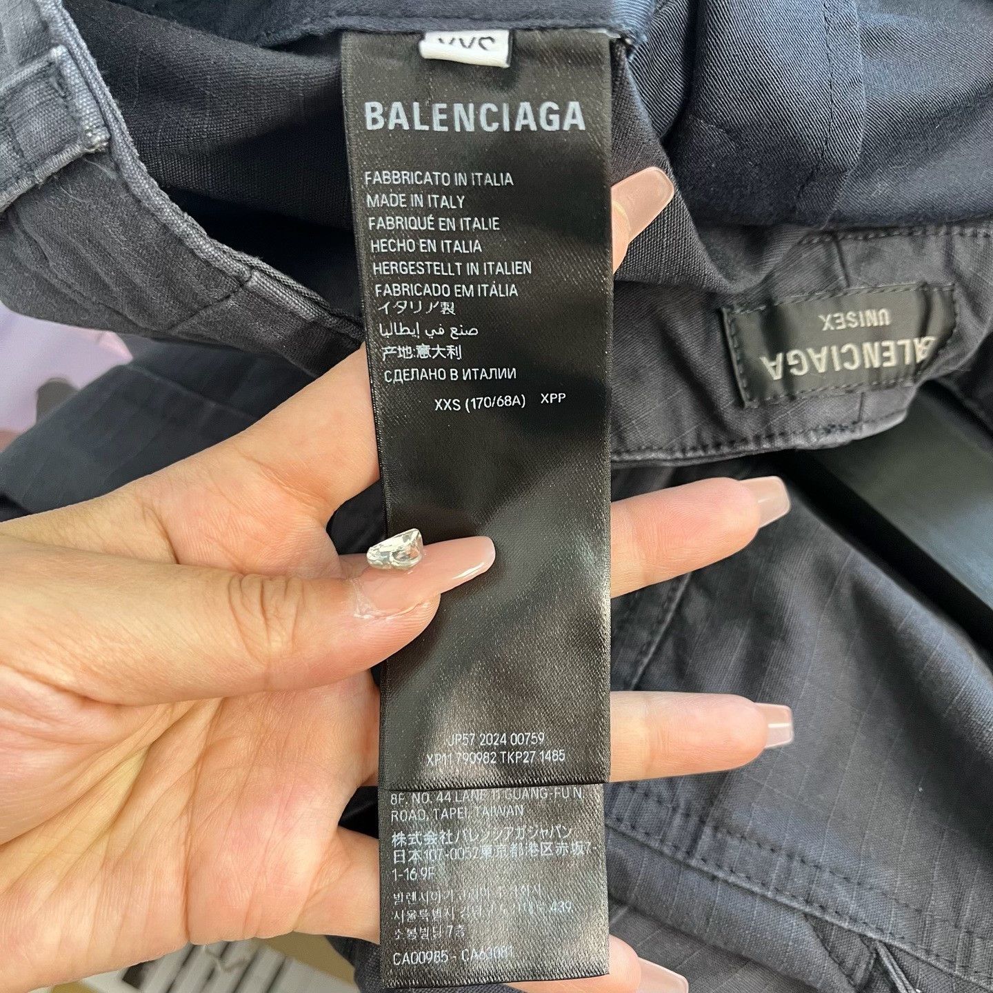 Balenciaga Balenciaga Washed Cargo Pants Size XXS Size US 27 - 5 Thumbnail