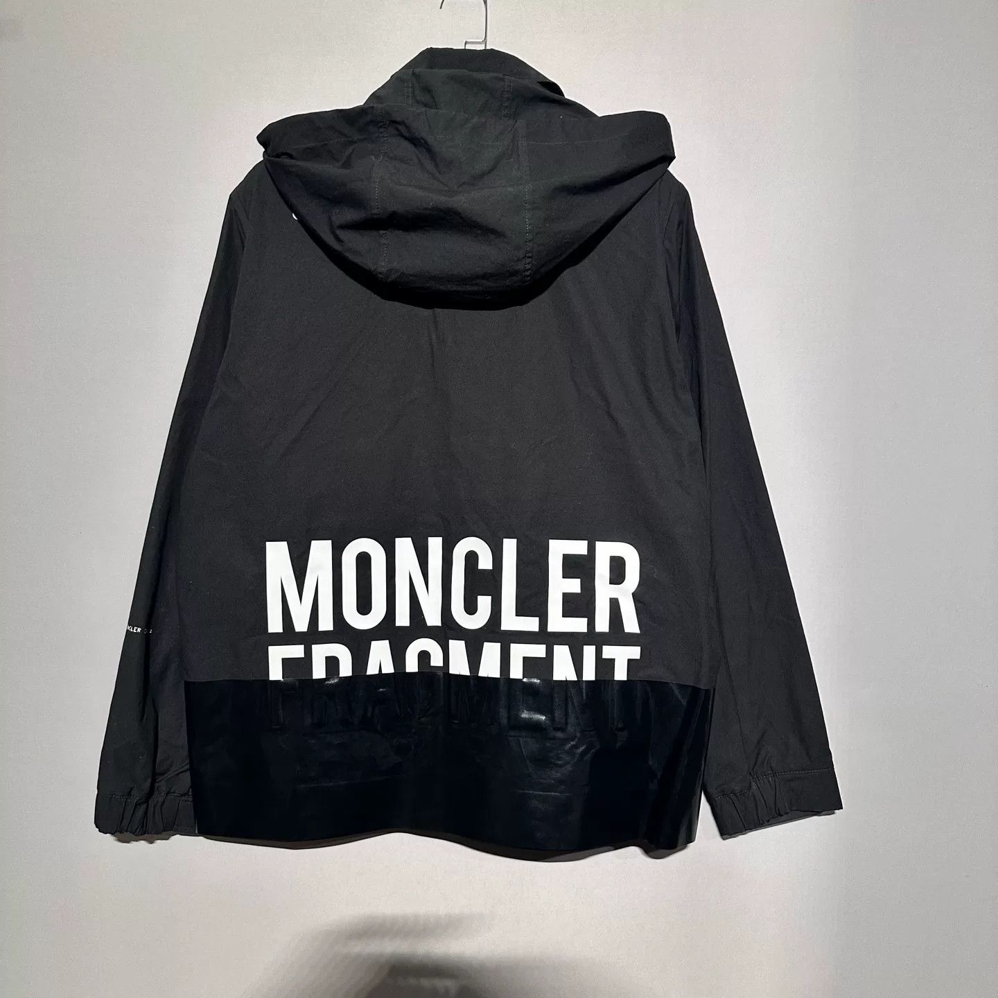 Moncler Moncler Genius x Fragment Logo Hooded Jacket Size XL Size US XL / EU 56 / 4 - 2 Thumbnail