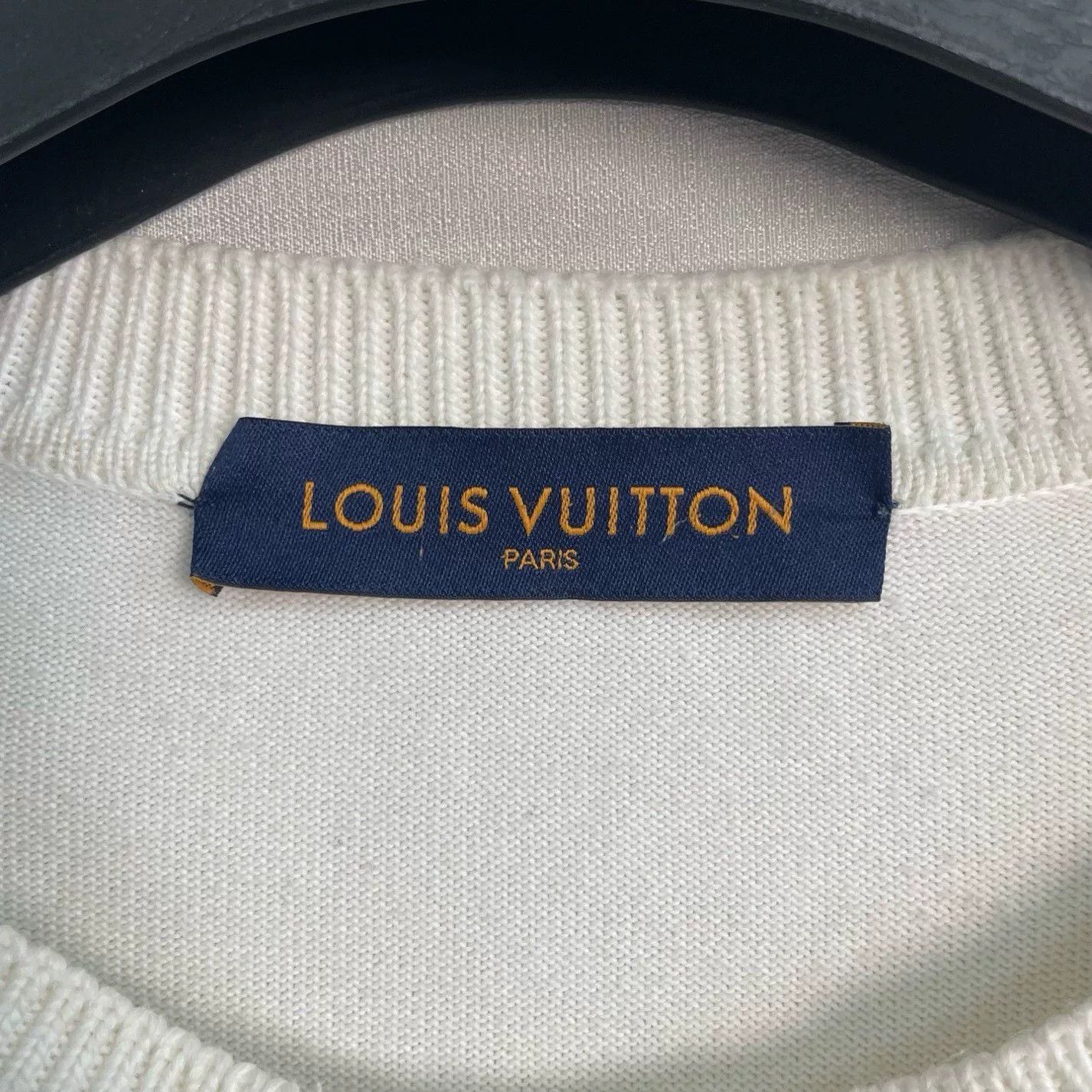 Louis Vuitton Louis Vuitton Embroidered Knit Short Sleeve T-Shirt XXL Size US XXL / EU 58 / 5 - 4 Thumbnail