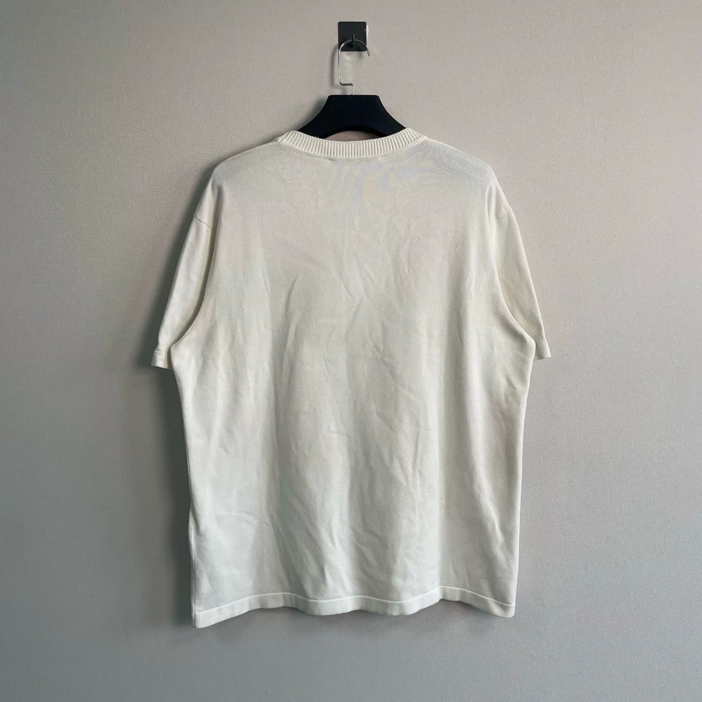 Louis Vuitton Louis Vuitton Embroidered Knit Short Sleeve T-Shirt XXL Size US XXL / EU 58 / 5 - 3 Thumbnail