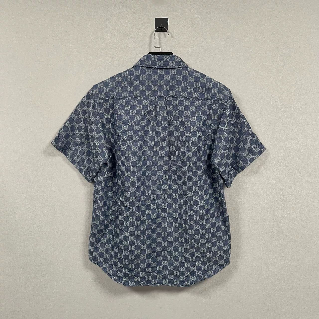 Gucci Gucci GG Monogram Short Sleeve Button Up Shirt Size 36 Size XS / US 0-2 / IT 36-38 - 3 Thumbnail