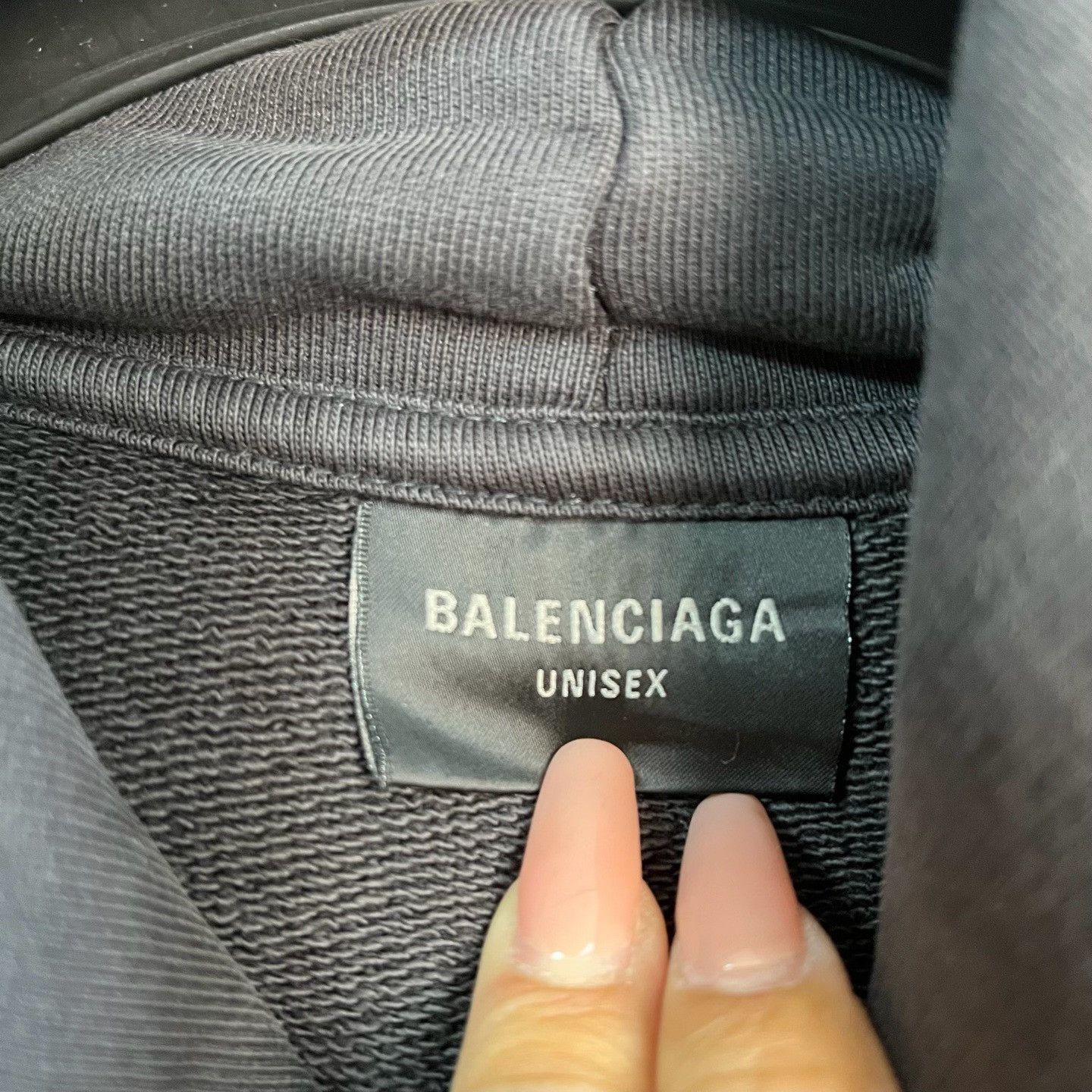 Balenciaga Balenciaga Cracked Logo Hoodie XS Size US XS / EU 42 / 0 - 4 Thumbnail