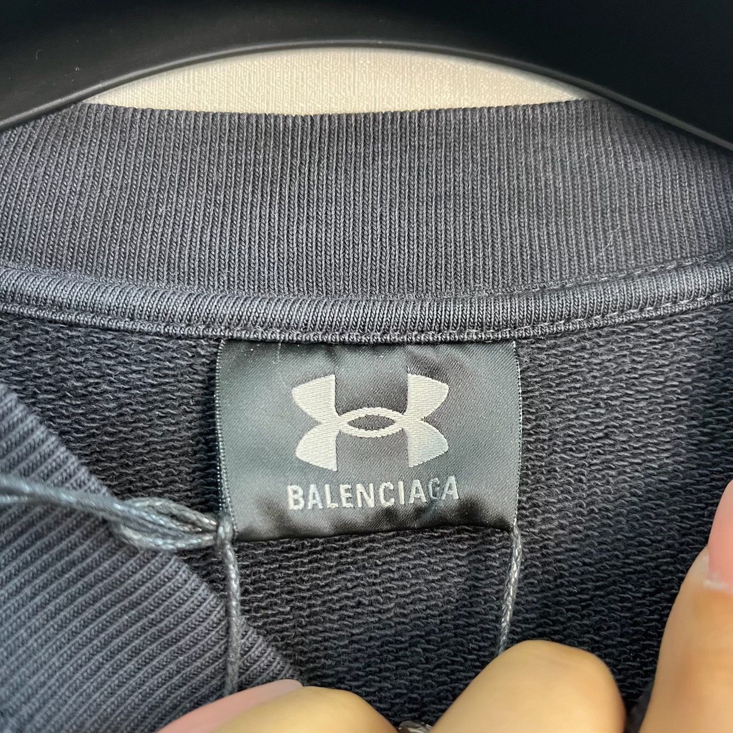 Balenciaga Balenciaga x Under Armour Logo Sweatshirt Size M Size US M / EU 48-50 / 2 - 4 Thumbnail