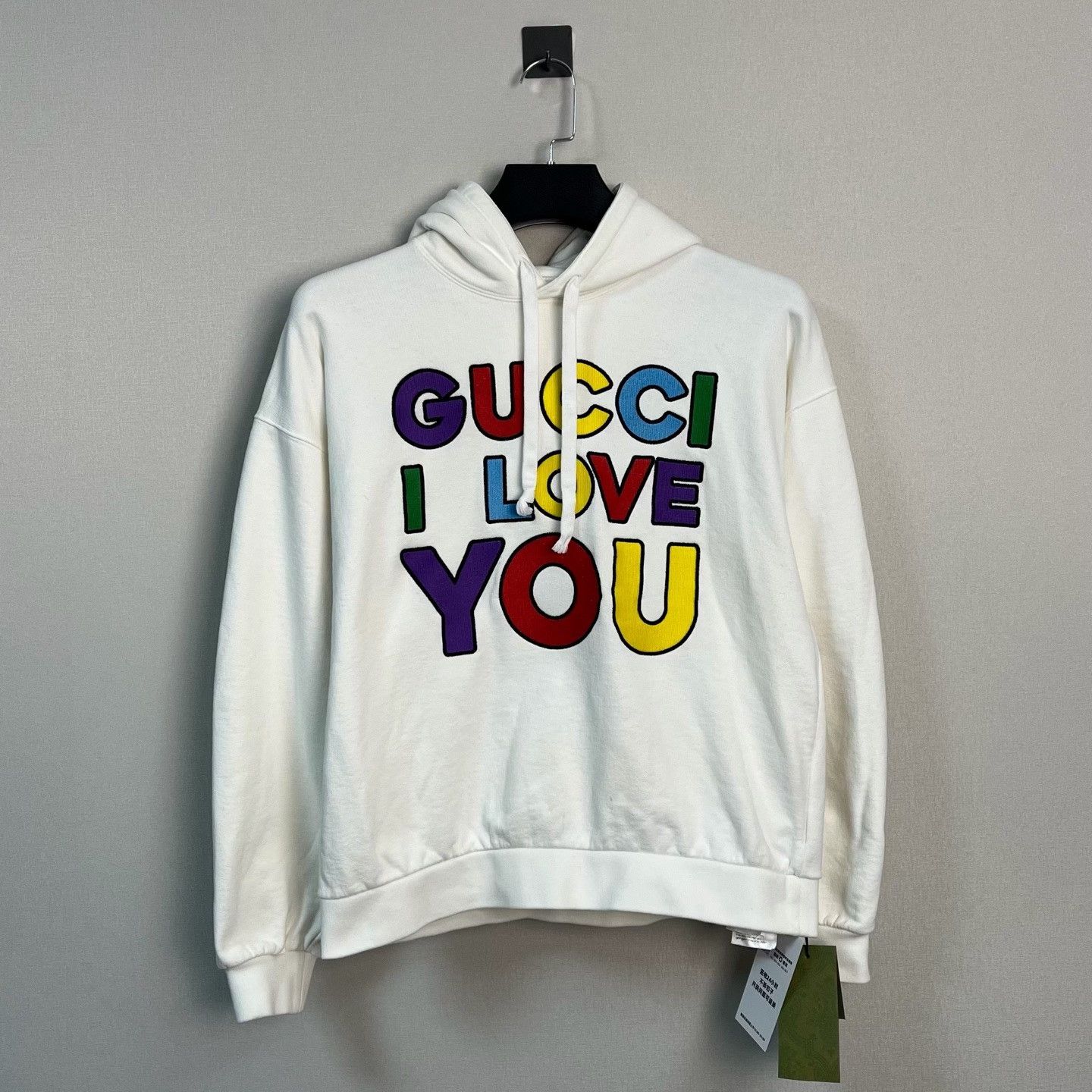 Gucci Gucci I Love You Logo Hoodie XS Size US XS / EU 42 / 0 - 2 Thumbnail