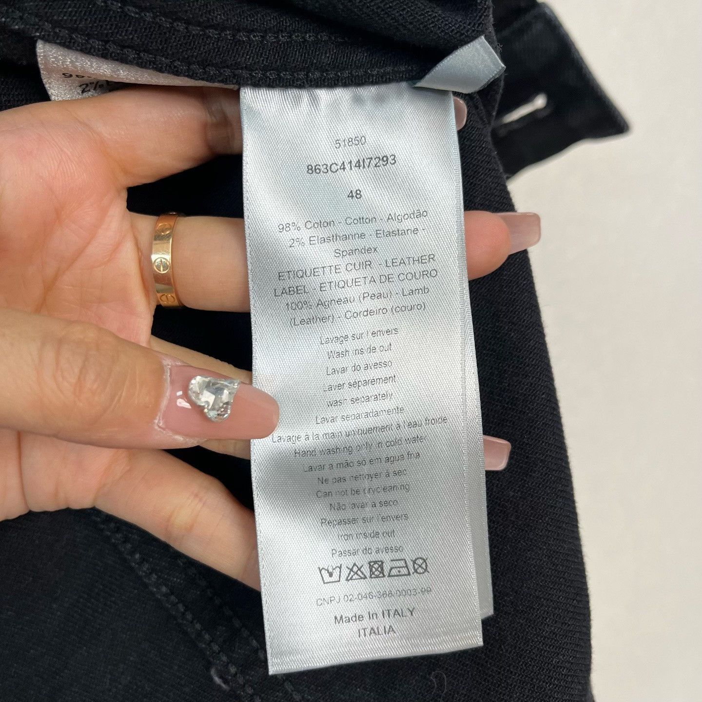 Dior Dior Christian Dior Atelier Denim Jacket Size 48 Size US M / EU 48-50 / 2 - 5 Thumbnail