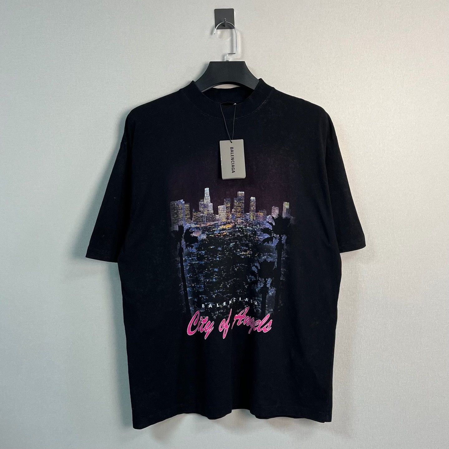 Balenciaga Balenciaga City of Angels T-Shirt Size M Size US M / EU 48-50 / 2 - 2 Thumbnail