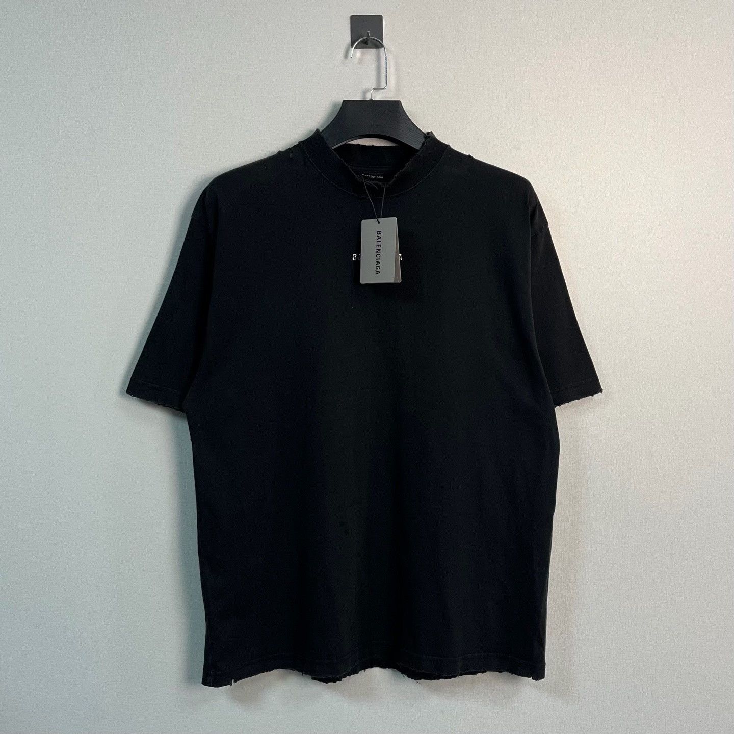 Balenciaga Balenciaga Rhinestone Logo T-Shirt Size M Size US M / EU 48-50 / 2 - 3 Thumbnail