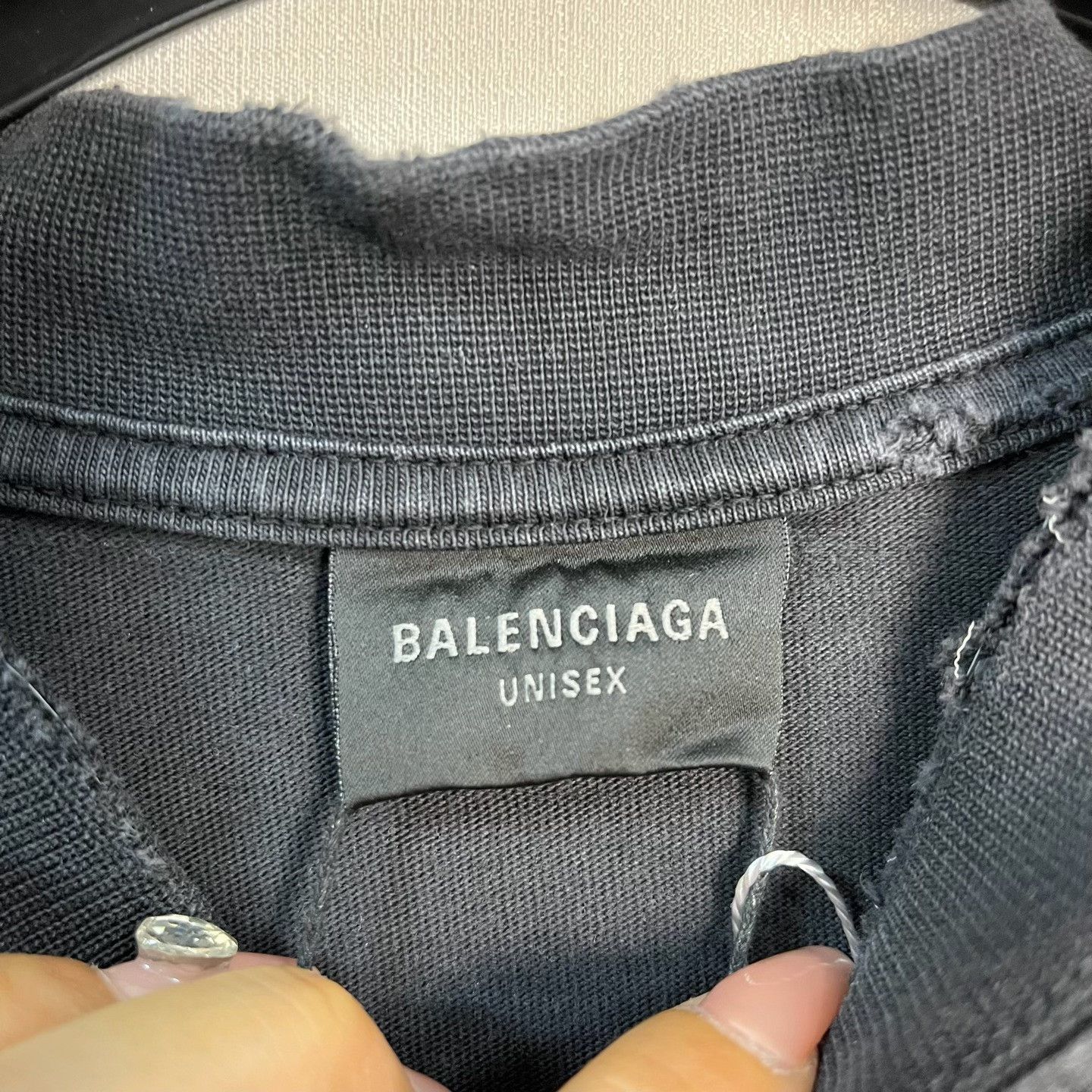 Balenciaga Balenciaga Diamond Graphic T-Shirt Size S Size US S / EU 44-46 / 1 - 4 Thumbnail
