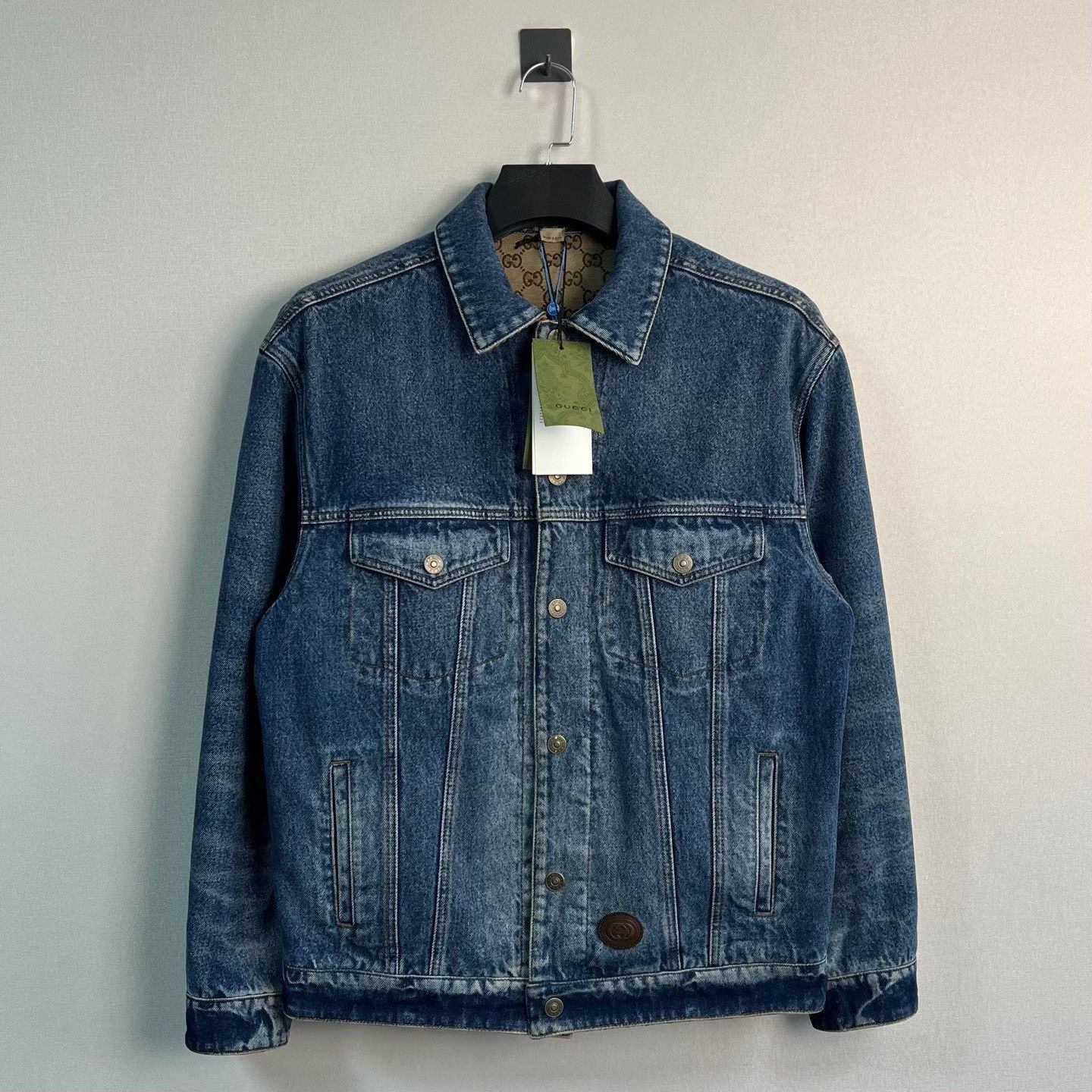 Gucci Gucci GG Reversible Denim Jacket Size S Size US S / EU 44-46 / 1 - 5 Thumbnail