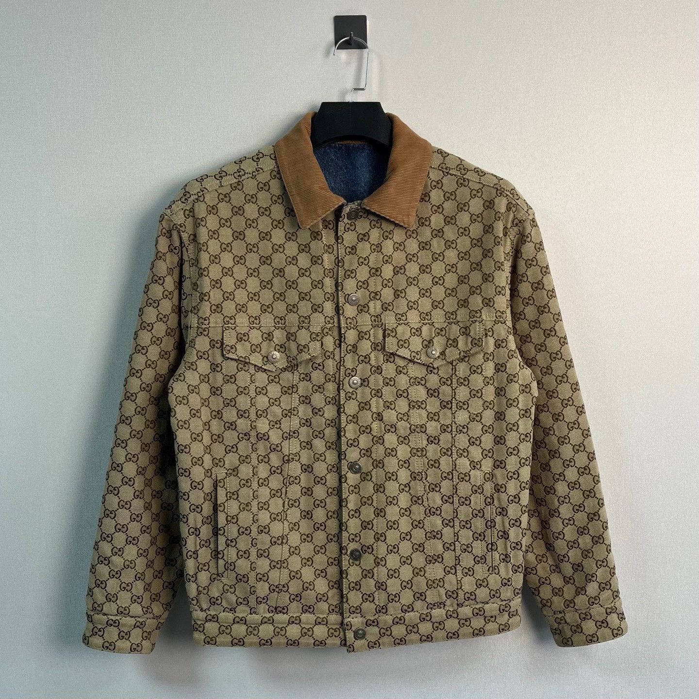 Gucci Gucci GG Reversible Denim Jacket Size S Size US S / EU 44-46 / 1 - 2 Thumbnail