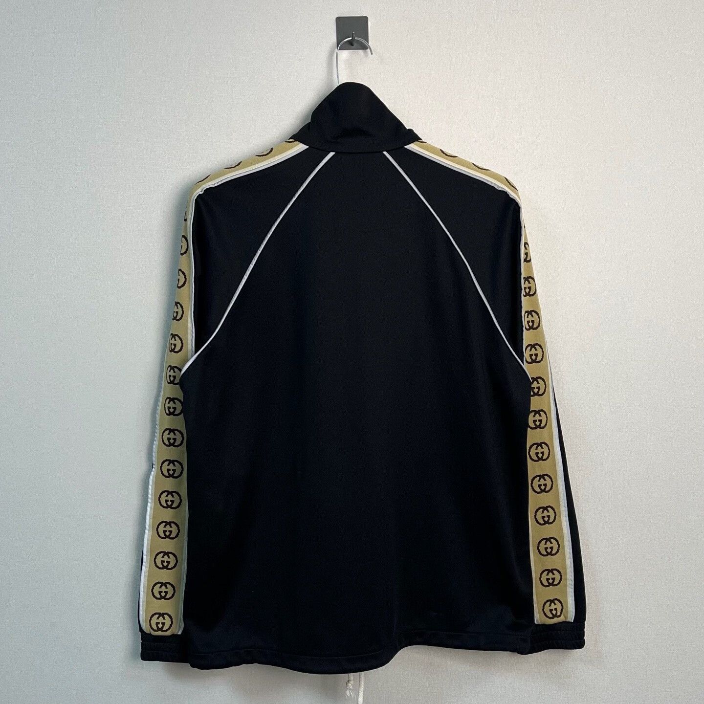 Gucci Gucci Logo Tape Track Jacket Size L Size US L / EU 52-54 / 3 - 3 Thumbnail