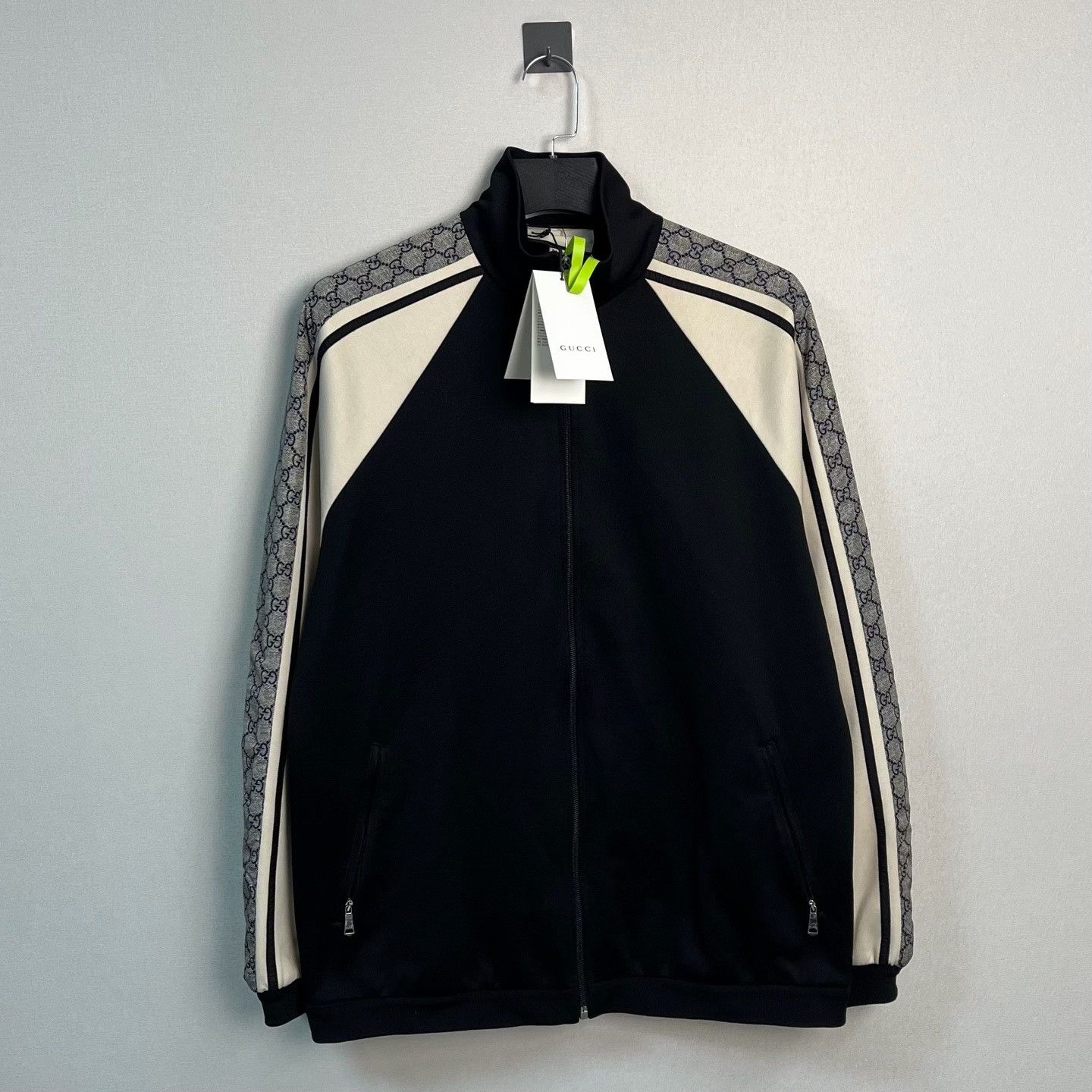 Gucci Gucci GG Supreme Zip Track Jacket Size M Size US M / EU 48-50 / 2 - 2 Thumbnail