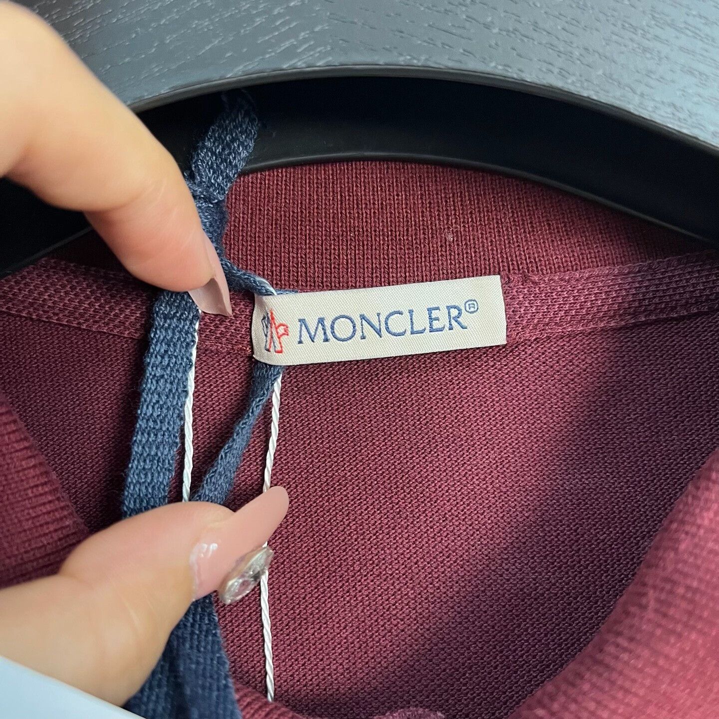 Moncler Moncler Logo Patch Polo Shirt Size XL Size US XL / EU 56 / 4 - 4 Thumbnail