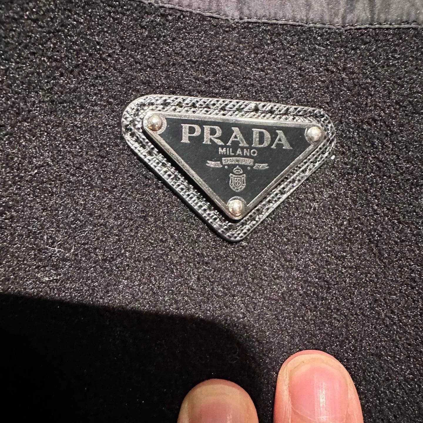 Prada Prada Triangle Logo Fleece Light Jacket Size XL Size US XL / EU 56 / 4 - 4 Thumbnail