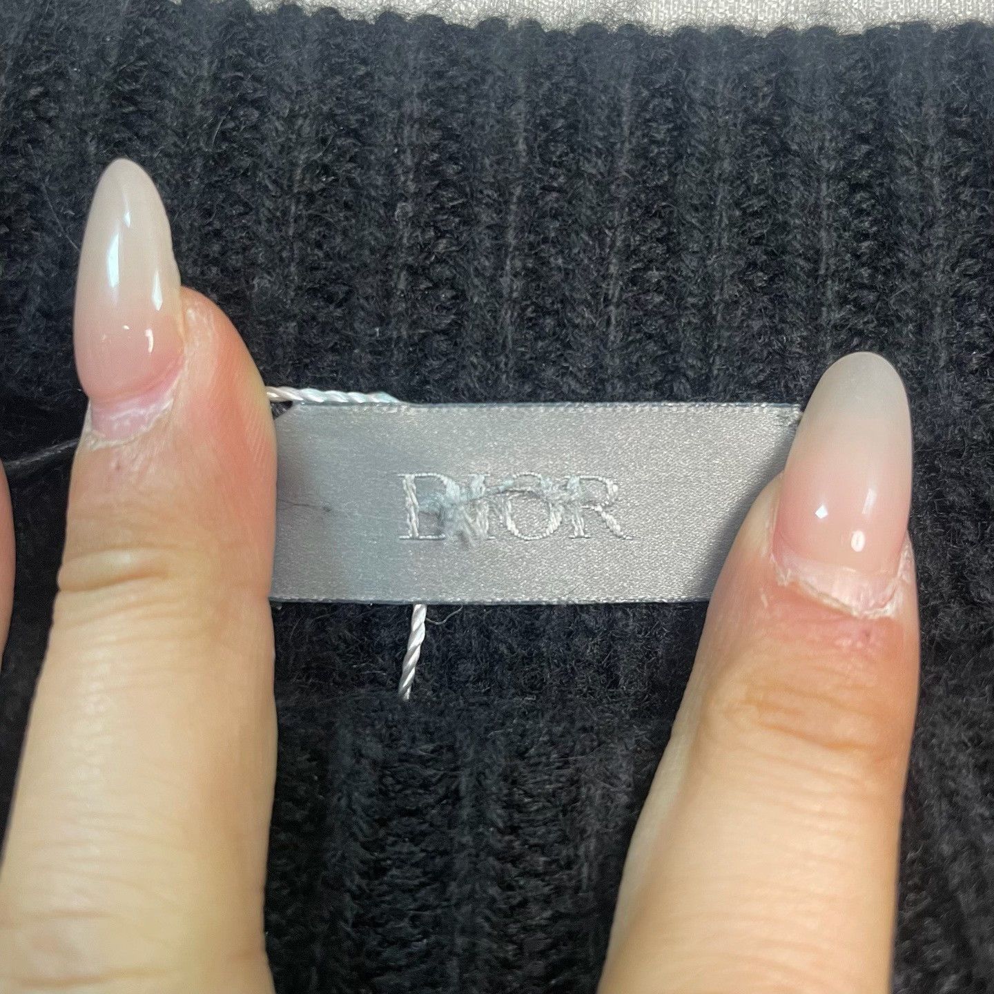 Dior Dior CD Embroidery Knit Sweater Size XL Size US XL / EU 56 / 4 - 4 Thumbnail
