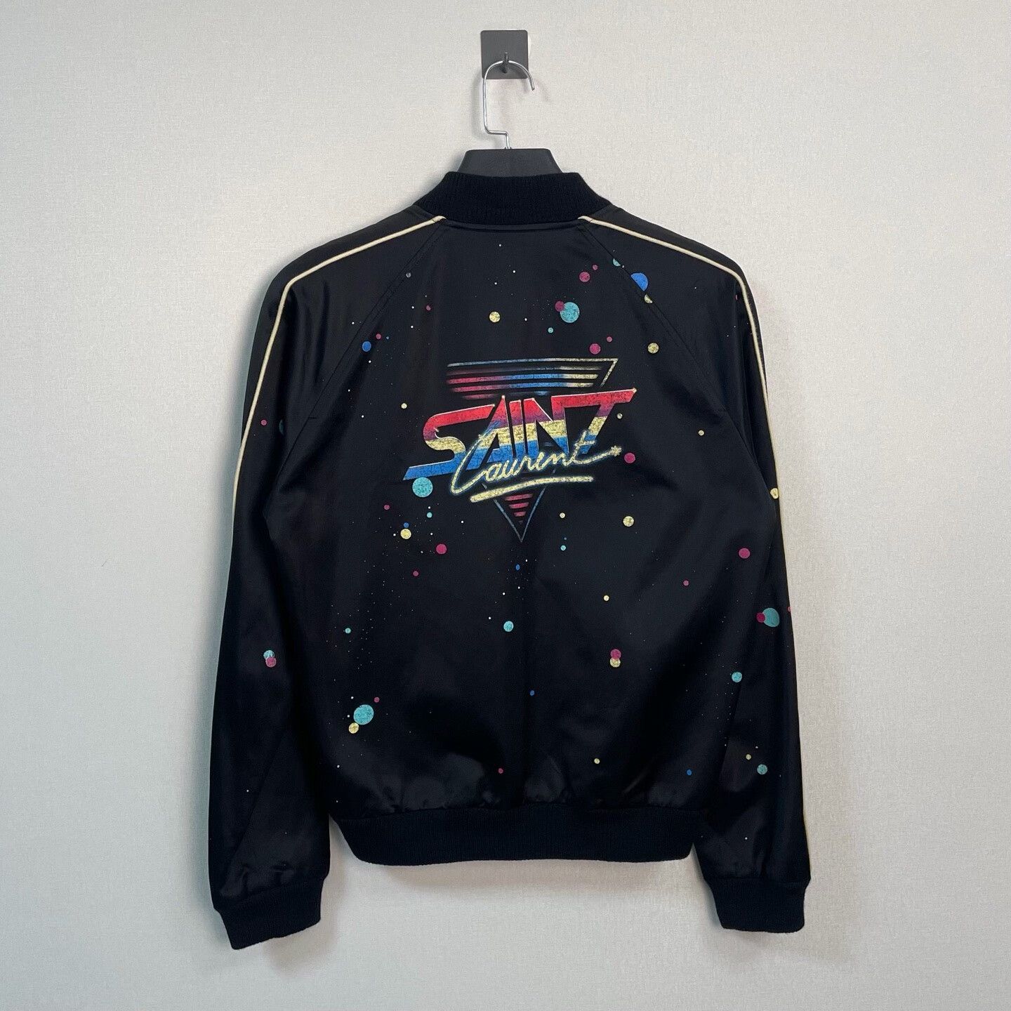 Saint Laurent Paris Saint Laurent Polka Dot Bomber Jacket Size 46 Size US S / EU 44-46 / 1 - 3 Thumbnail