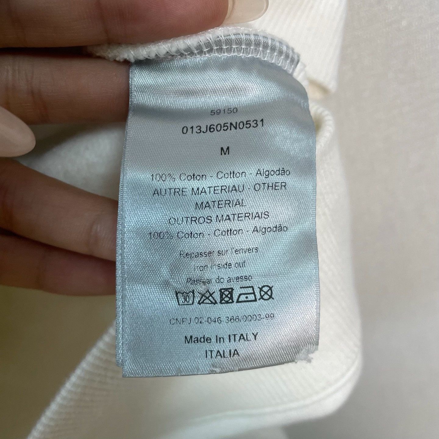 Dior Dior Saddle Motif Hoodie Size M Size US M / EU 48-50 / 2 - 5 Thumbnail
