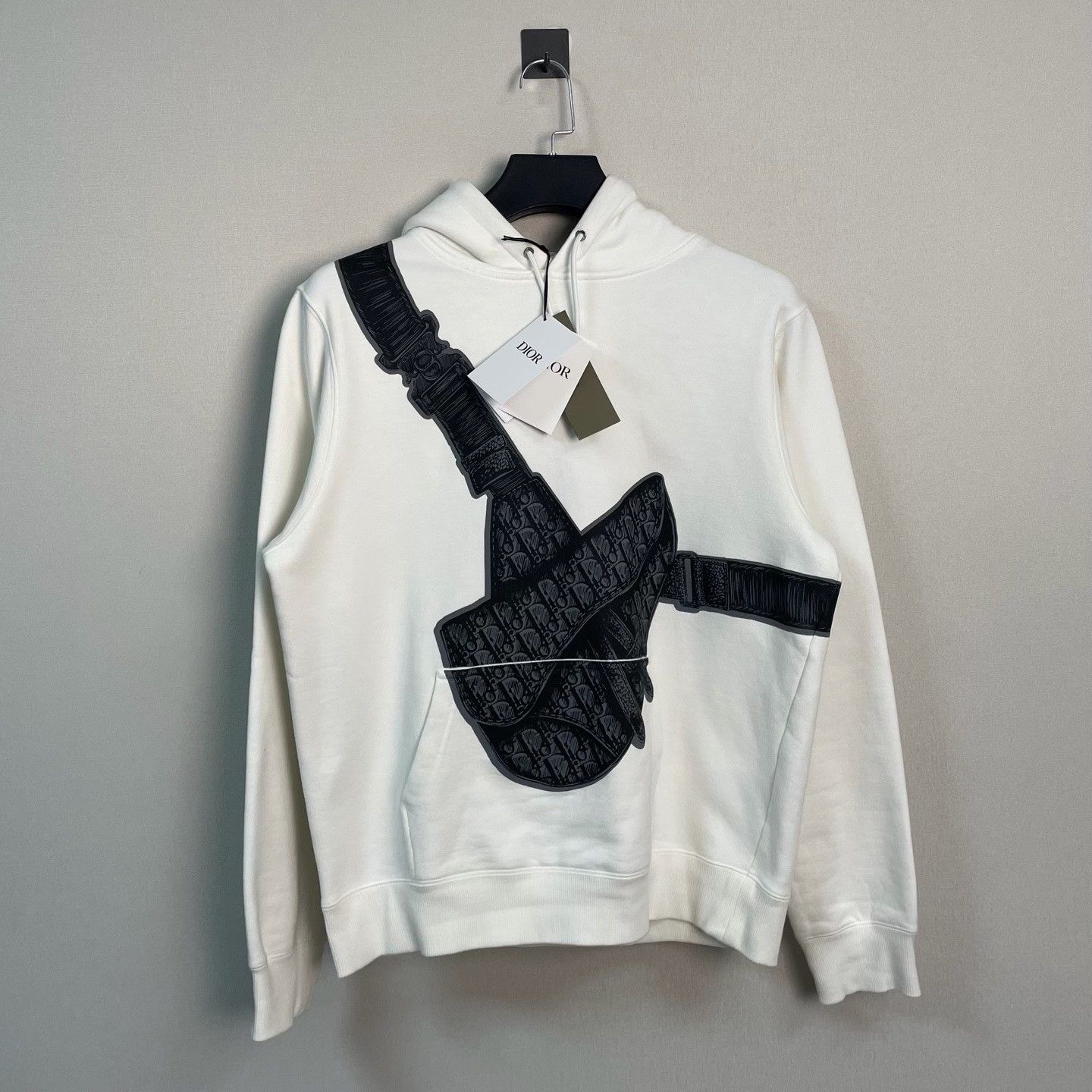 Dior Dior Saddle Motif Hoodie Size M Size US M / EU 48-50 / 2 - 2 Thumbnail
