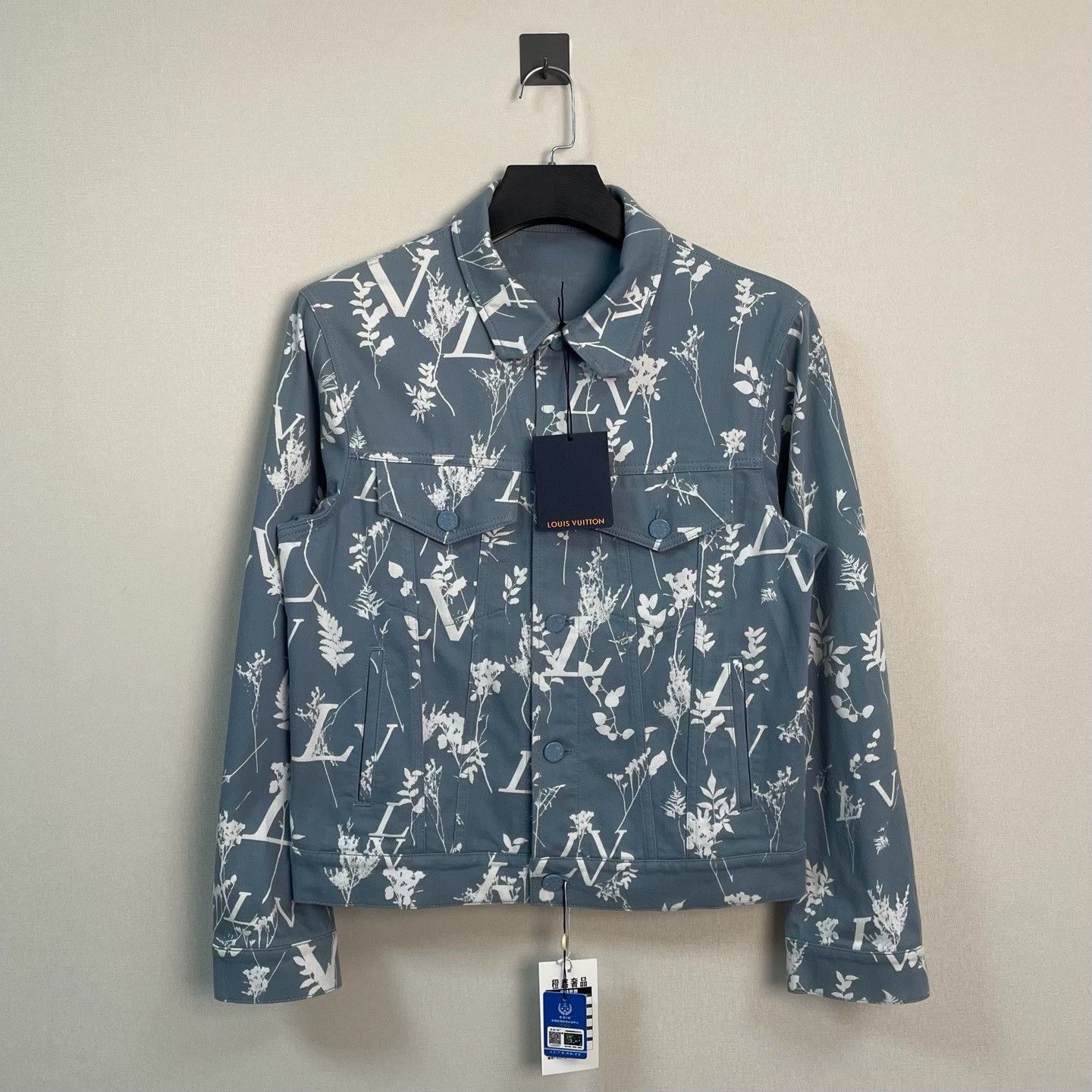Louis Vuitton Louis Vuitton Floral Monogram Denim Jacket Size 46 Size US S / EU 44-46 / 1 - 2 Thumbnail