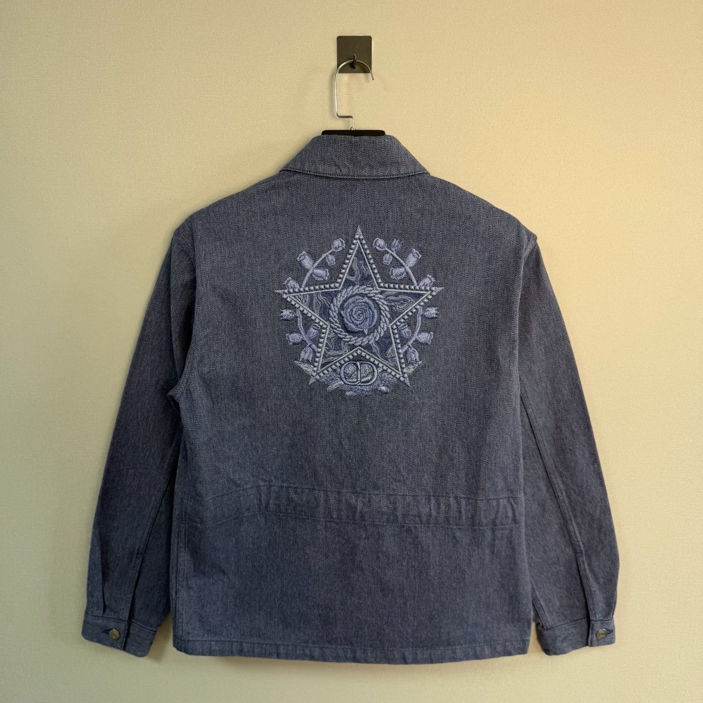 Dior Dior Star Embroidery Denim Jacket Size S Size US S / EU 44-46 / 1 - 3 Thumbnail