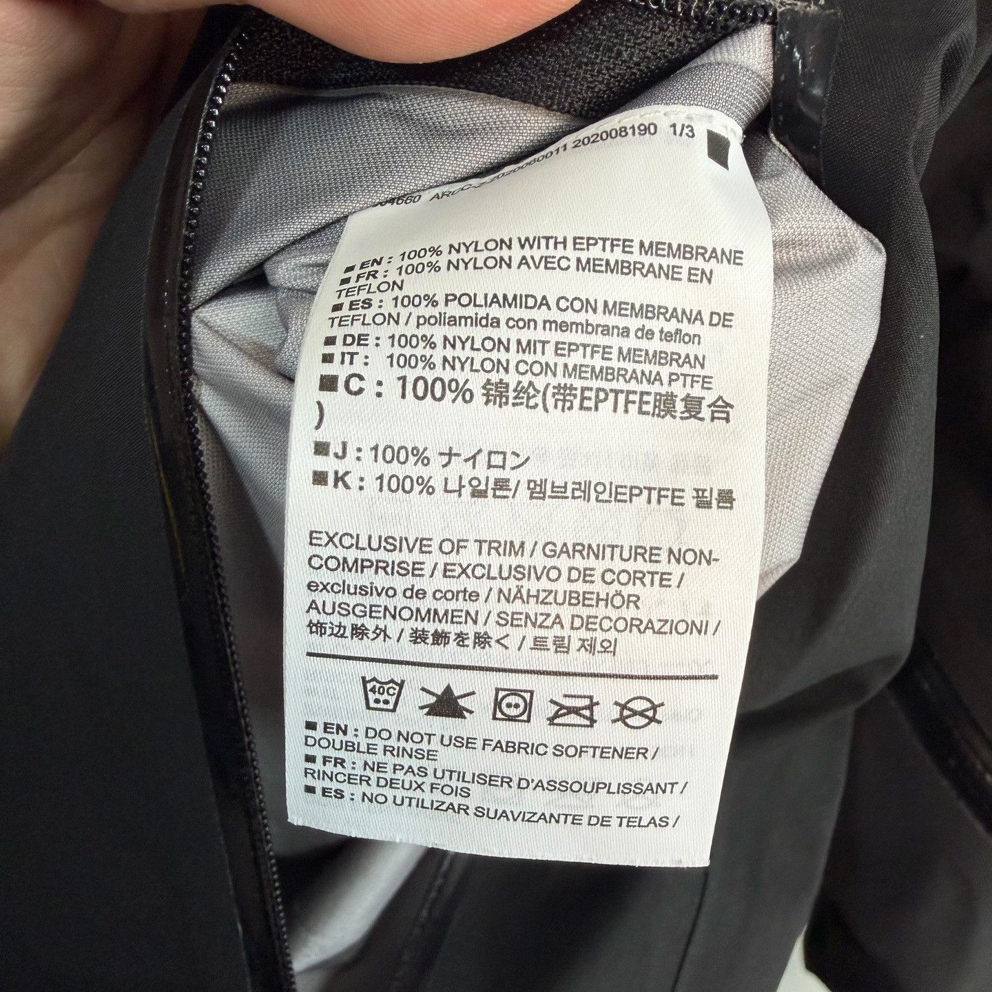 Arc'teryx Arc'teryx Beta Shell Jacket Size M Size US M / EU 48-50 / 2 - 5 Thumbnail