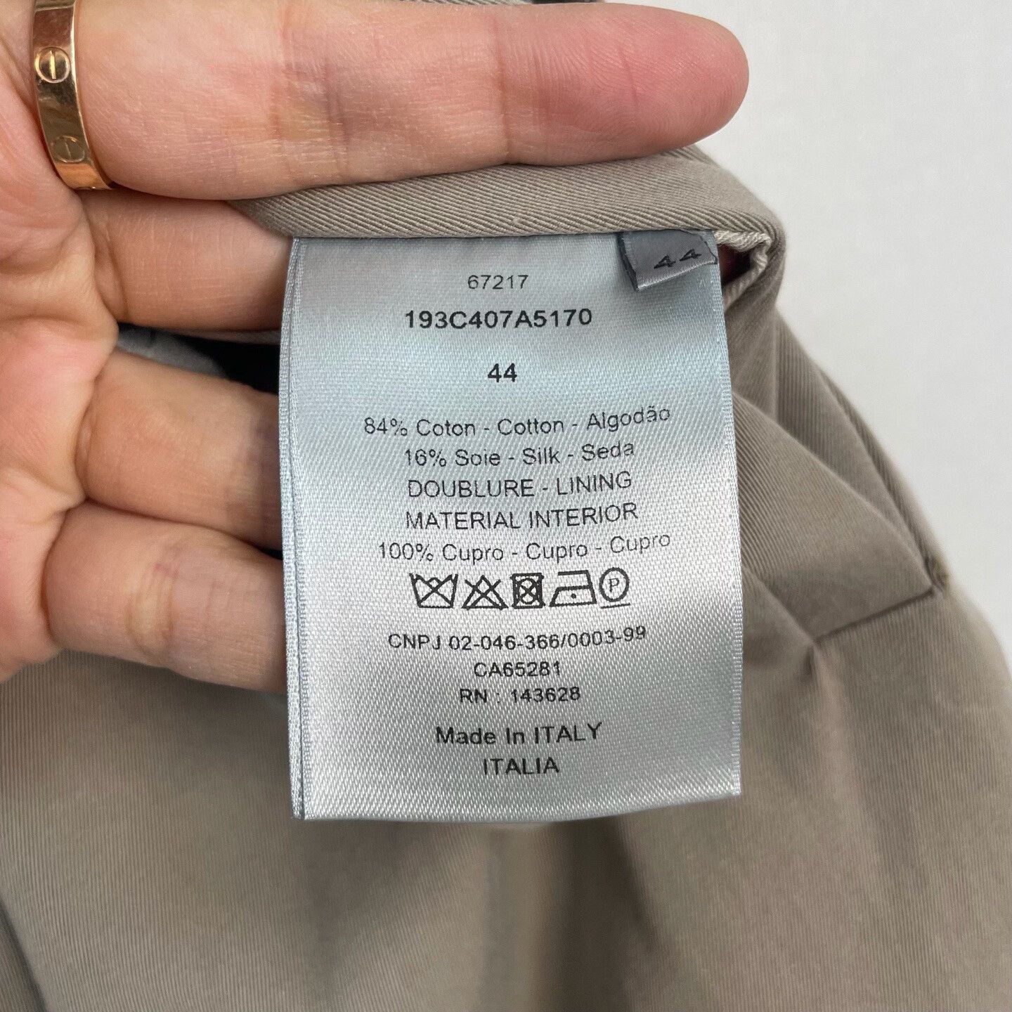 Dior Dior CD Logo Bomber Jacket Size S Size US S / EU 44-46 / 1 - 5 Thumbnail