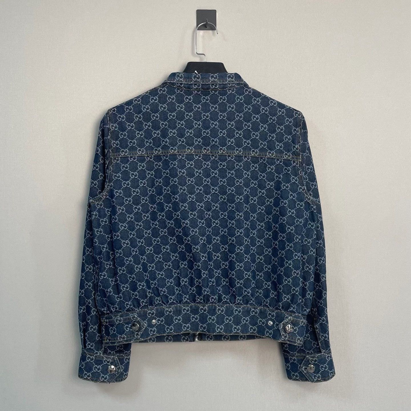 Gucci Gucci Monogram Denim Jacket Size US XS / EU 42 Size US XS / EU 42 / 0 - 3 Thumbnail