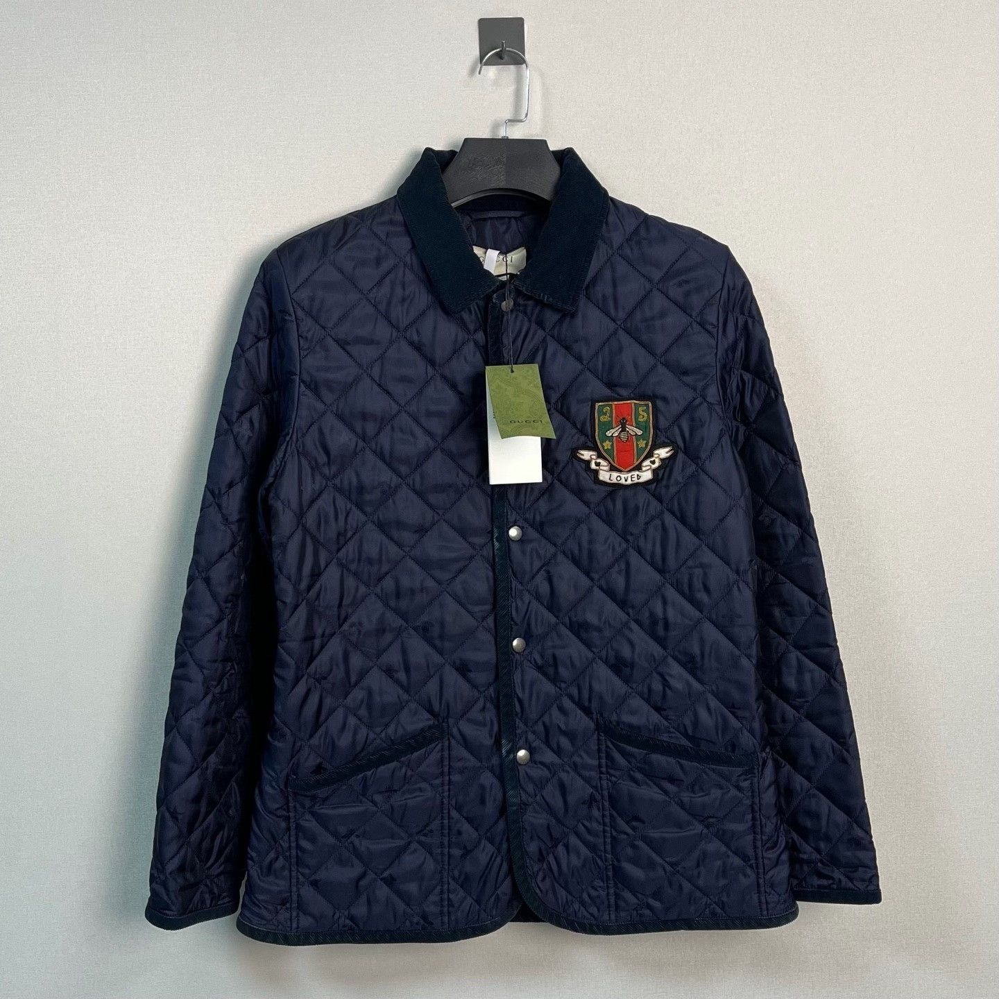Gucci Gucci Bee Emblem Quilted Jacket Size 50 Size US M / EU 48-50 / 2 - 2 Thumbnail