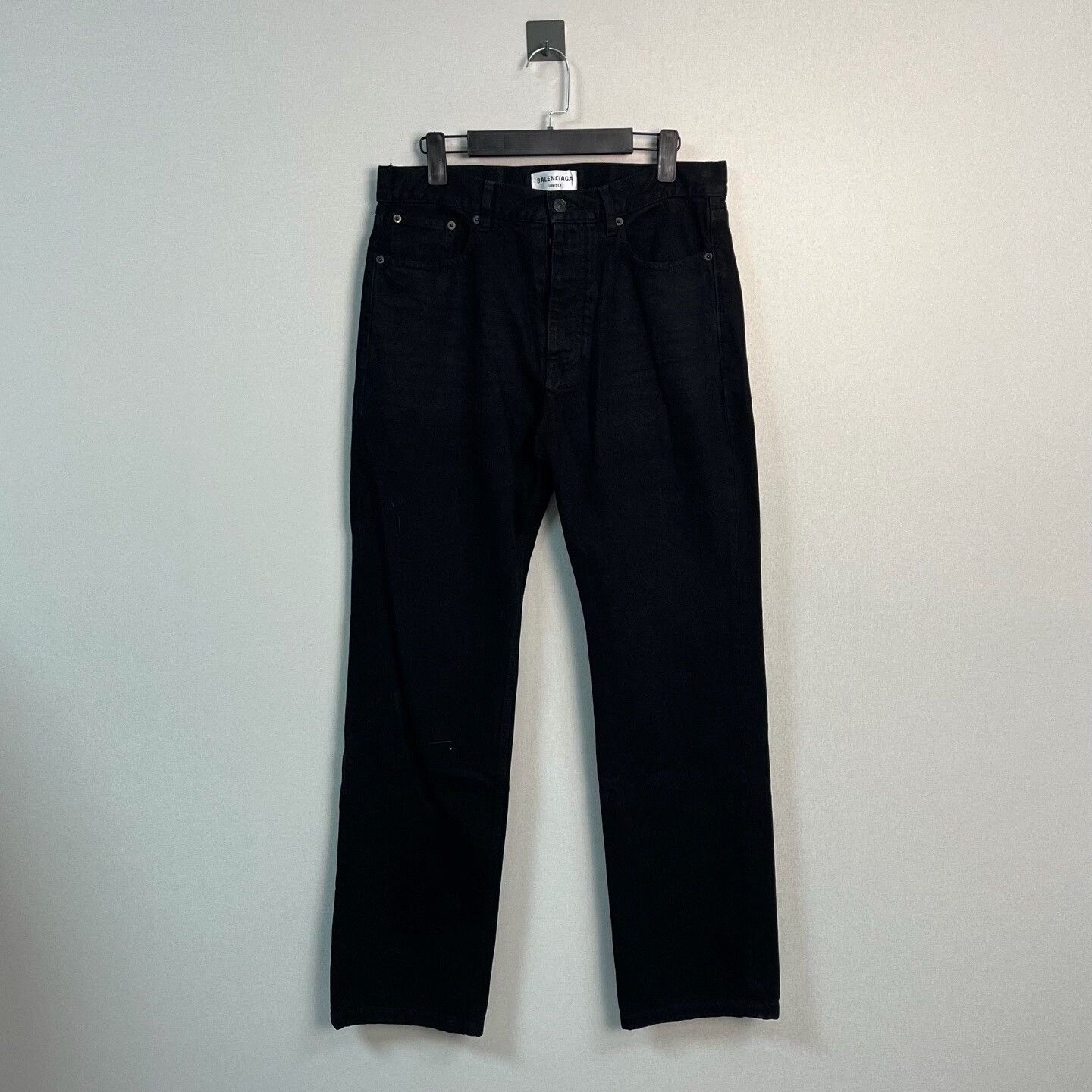 Balenciaga Balenciaga Black Denim Jeans US 28 Size US 28 / EU 44 - 2 Thumbnail
