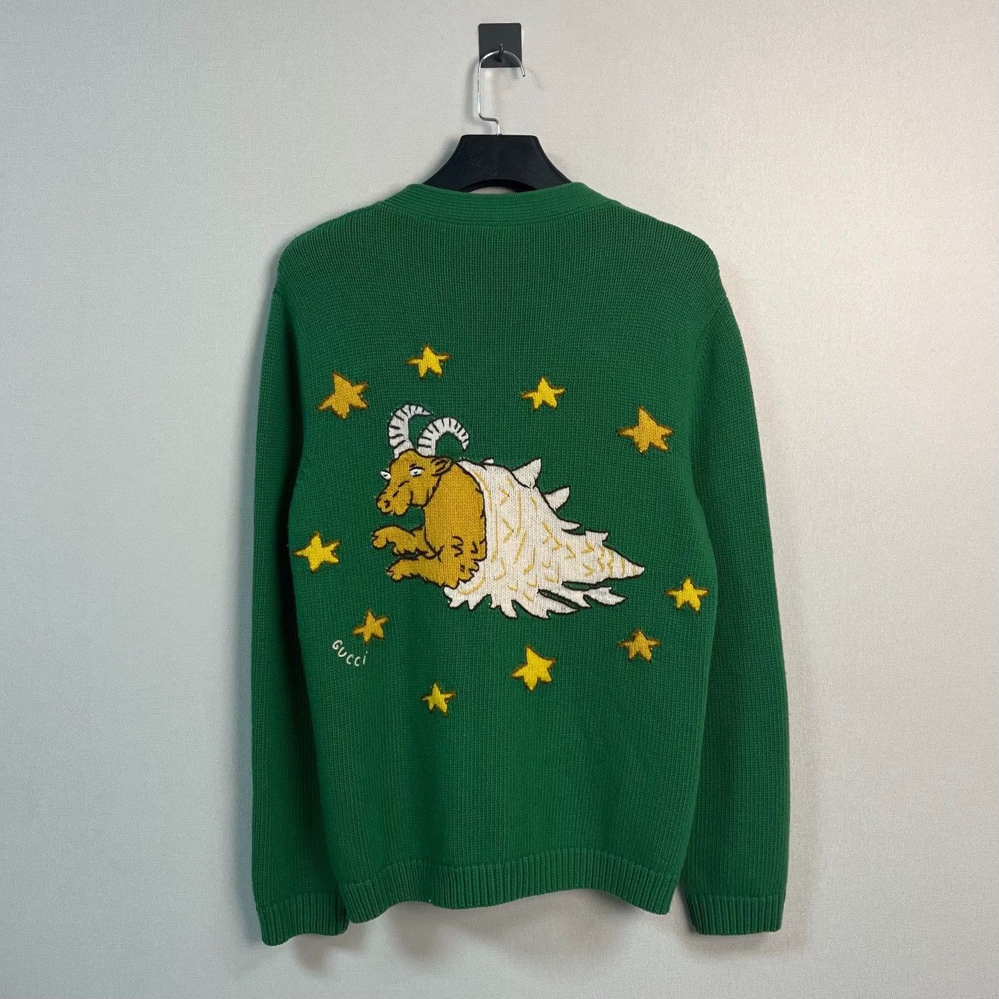 Gucci Gucci Zodiac Knit Cardigan Size M Size US M / EU 48-50 / 2 - 3 Thumbnail
