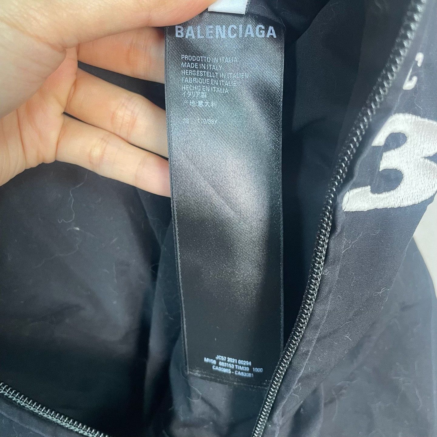 Balenciaga Balenciaga Gamer Logo Jacket Size 38 Size XS / US 0-2 / IT 36-38 - 5 Thumbnail