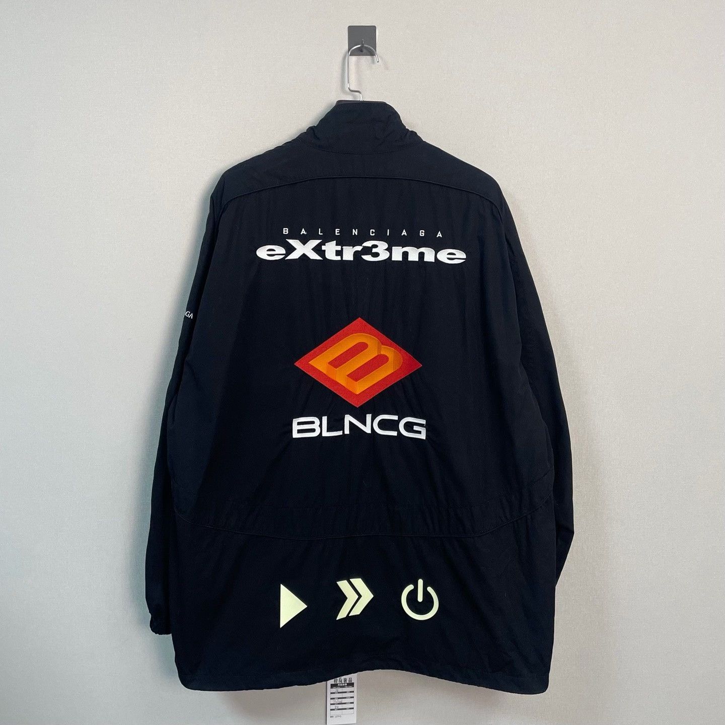 Balenciaga Balenciaga Gamer Logo Jacket Size 38 Size XS / US 0-2 / IT 36-38 - 3 Thumbnail