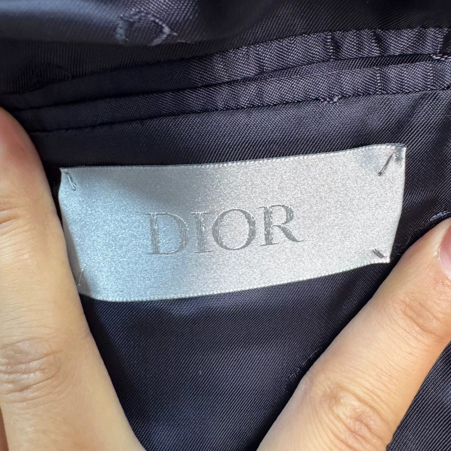 Dior Dior Contrast Sleeve Bomber Jacket Size S Size US S / EU 44-46 / 1 - 4 Thumbnail
