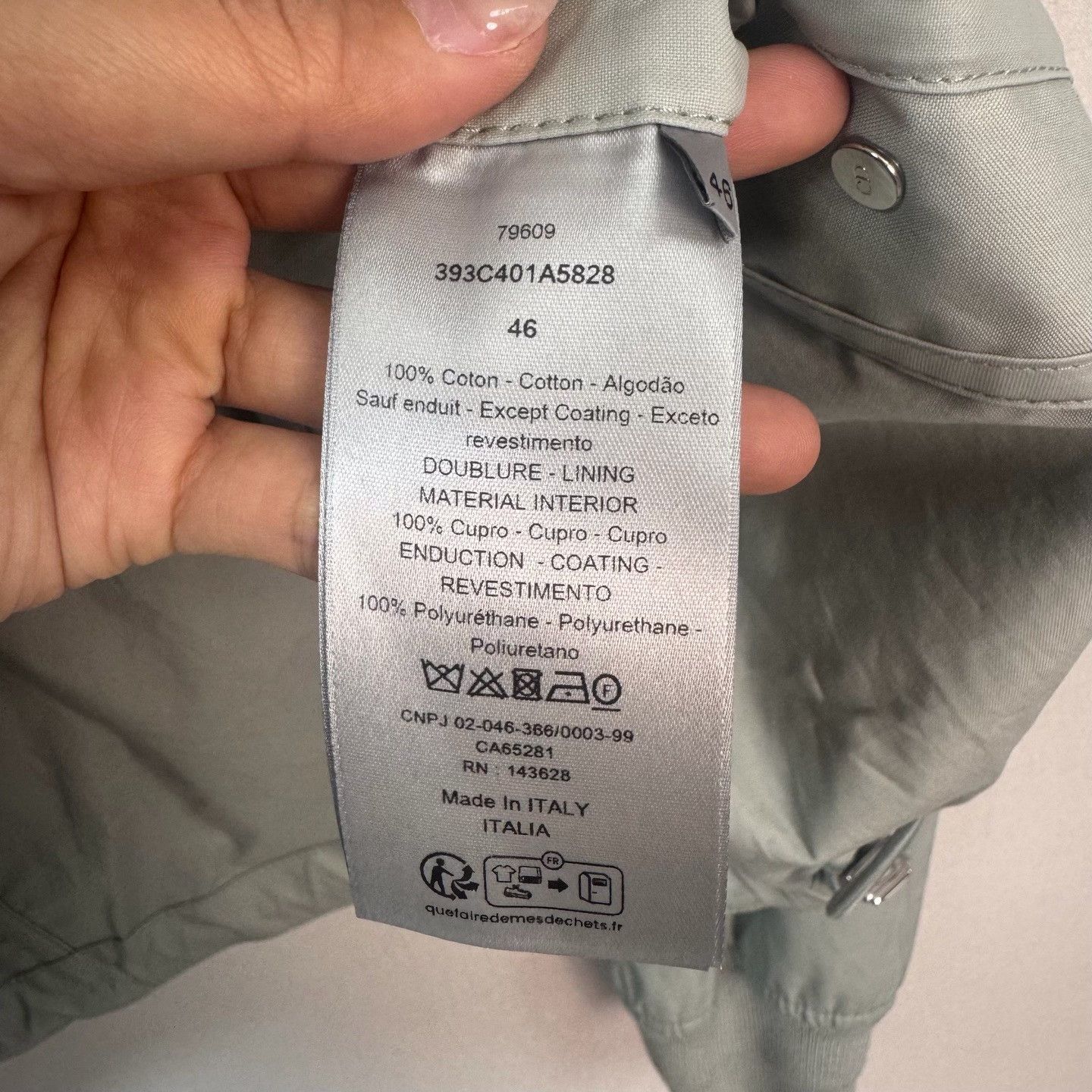 Dior Dior Hooded Jacket Size 46 Size US S / EU 44-46 / 1 - 5 Thumbnail