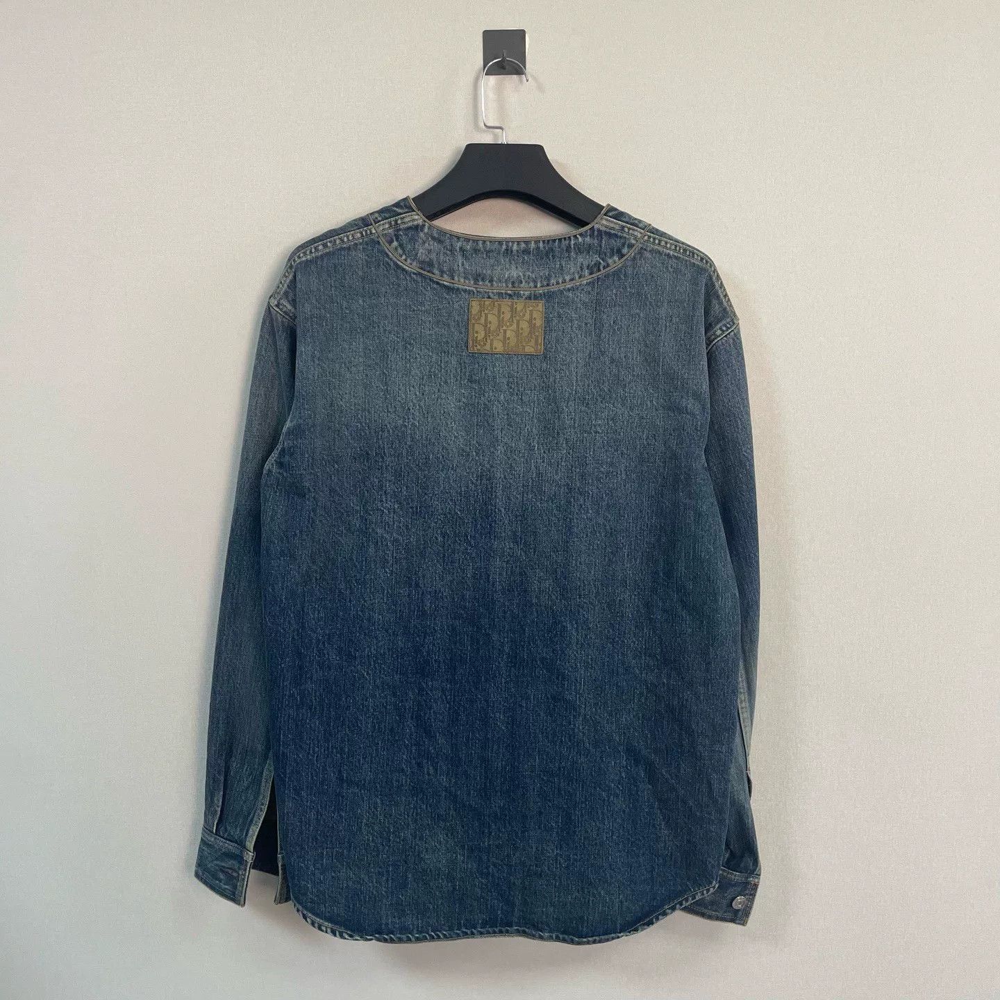 Dior Dior x Denim Tears Logo Denim Jacket Size M Size US M / EU 48-50 / 2 - 3 Thumbnail