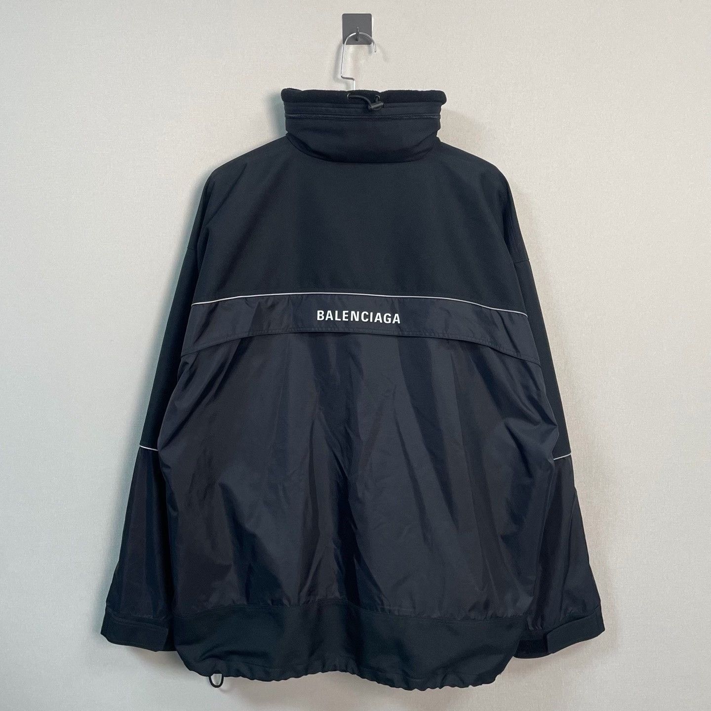 Balenciaga Balenciaga Logo Embroidery Half-Zip Windbreaker Size M Size US M / EU 48-50 / 2 - 3 Thumbnail