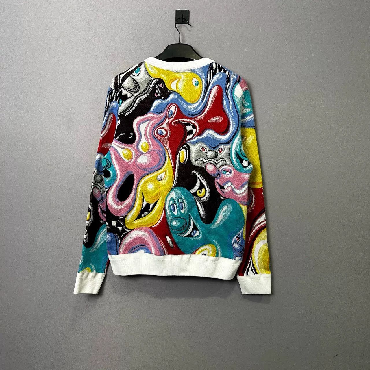 Dior Dior x Kenny Scharf Jacquard Knit Sweater Size M Size US M / EU 48-50 / 2 - 3 Thumbnail
