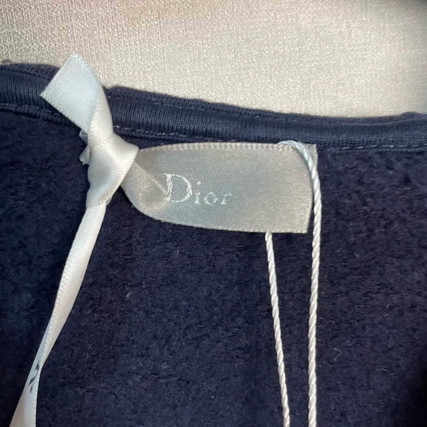 Dior Dior Denim Panel Full Zip Hoodie Size S Size US S / EU 44-46 / 1 - 4 Thumbnail