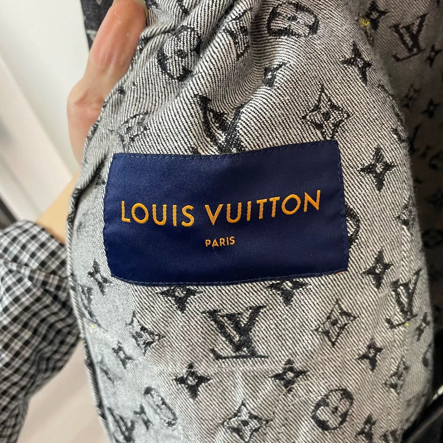 Louis Vuitton Louis Vuitton Monogram Denim Jacket Size L Size US L / EU 52-54 / 3 - 4 Thumbnail