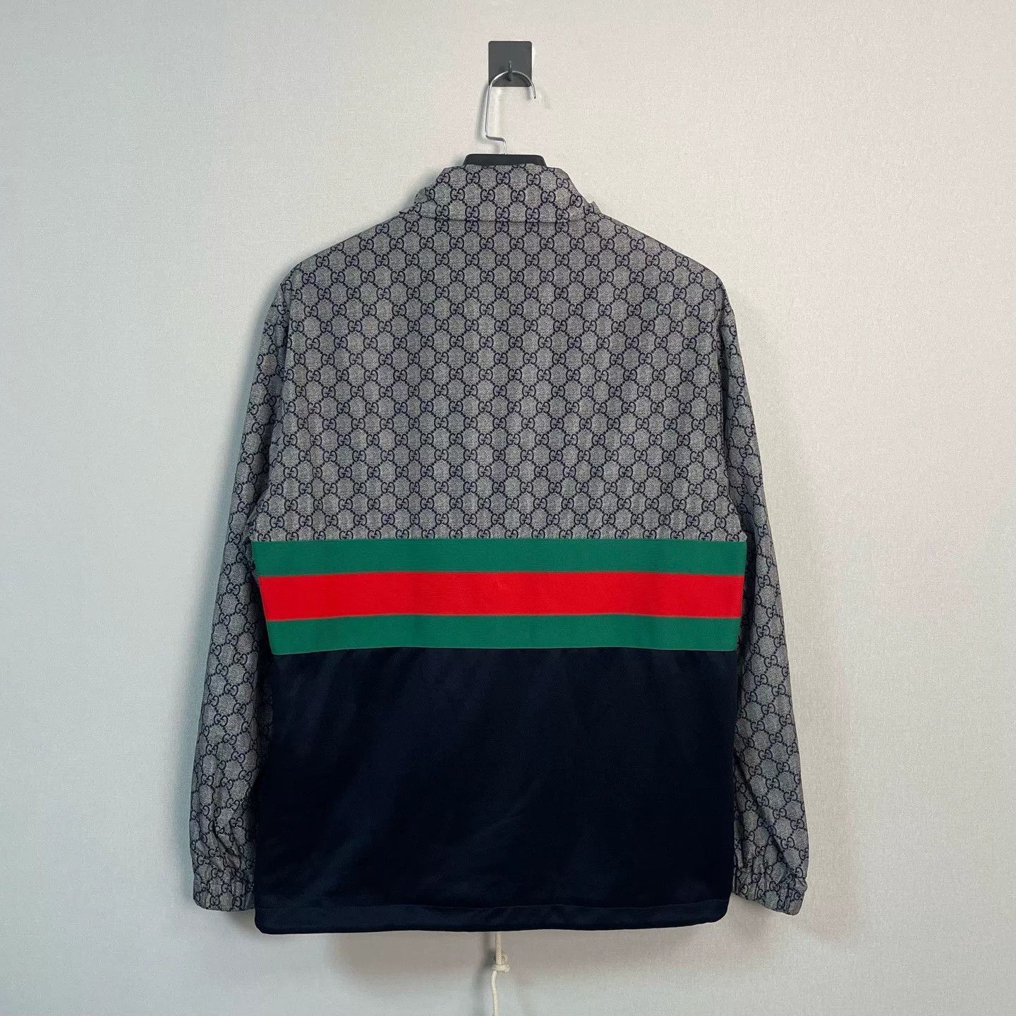 Gucci Gucci Monogram Web Stripe Jacket Size XL Size US XL / EU 56 / 4 - 3 Thumbnail
