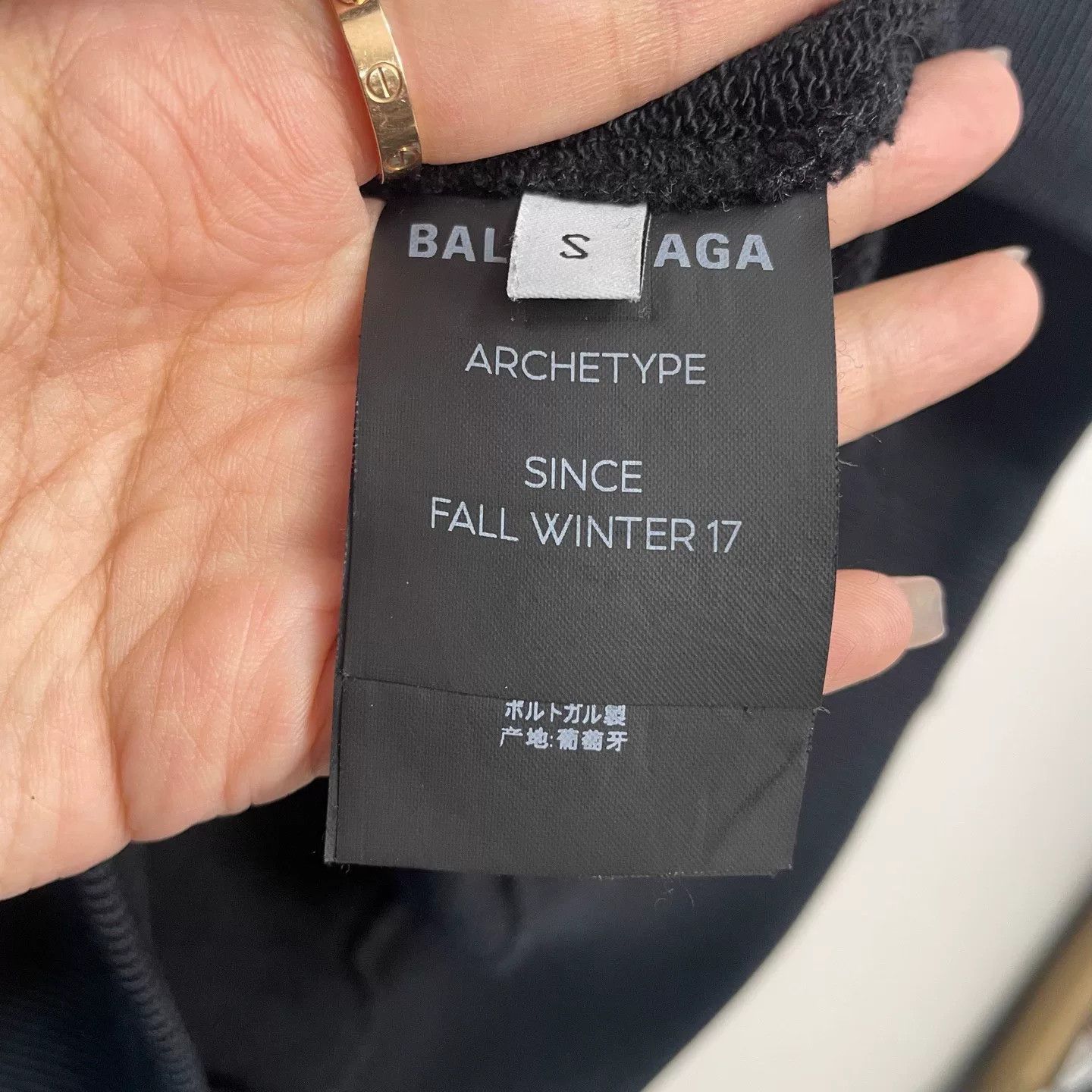 Balenciaga Balenciaga Back Logo Hoodie Size S Size US S / EU 44-46 / 1 - 5 Thumbnail
