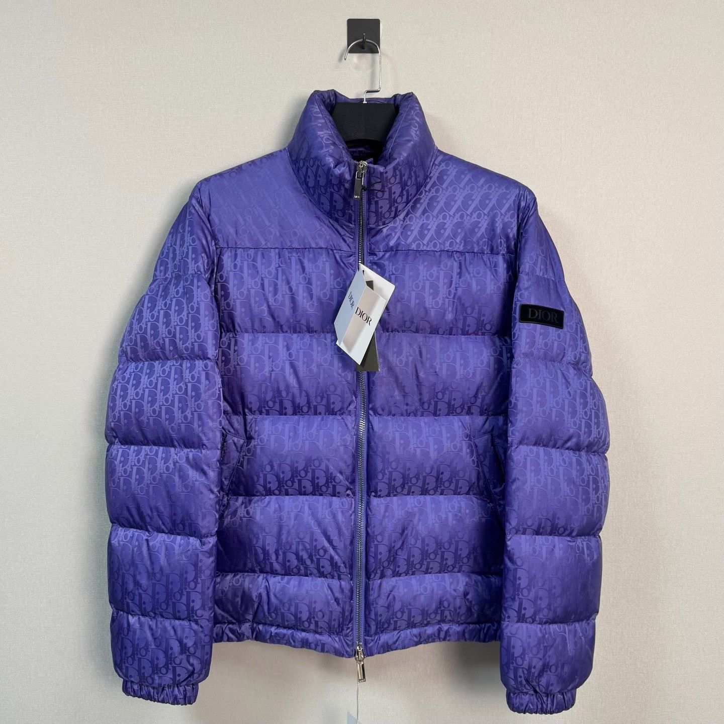 Dior Dior Oblique Pattern Puffer Jacket Size 48 Size US M / EU 48-50 / 2 - 2 Thumbnail