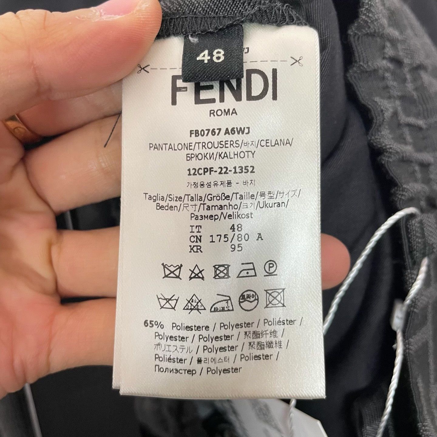 Fendi Fendi Monogram Casual Pants Size 48 Size US 32 / EU 48 - 5 Thumbnail