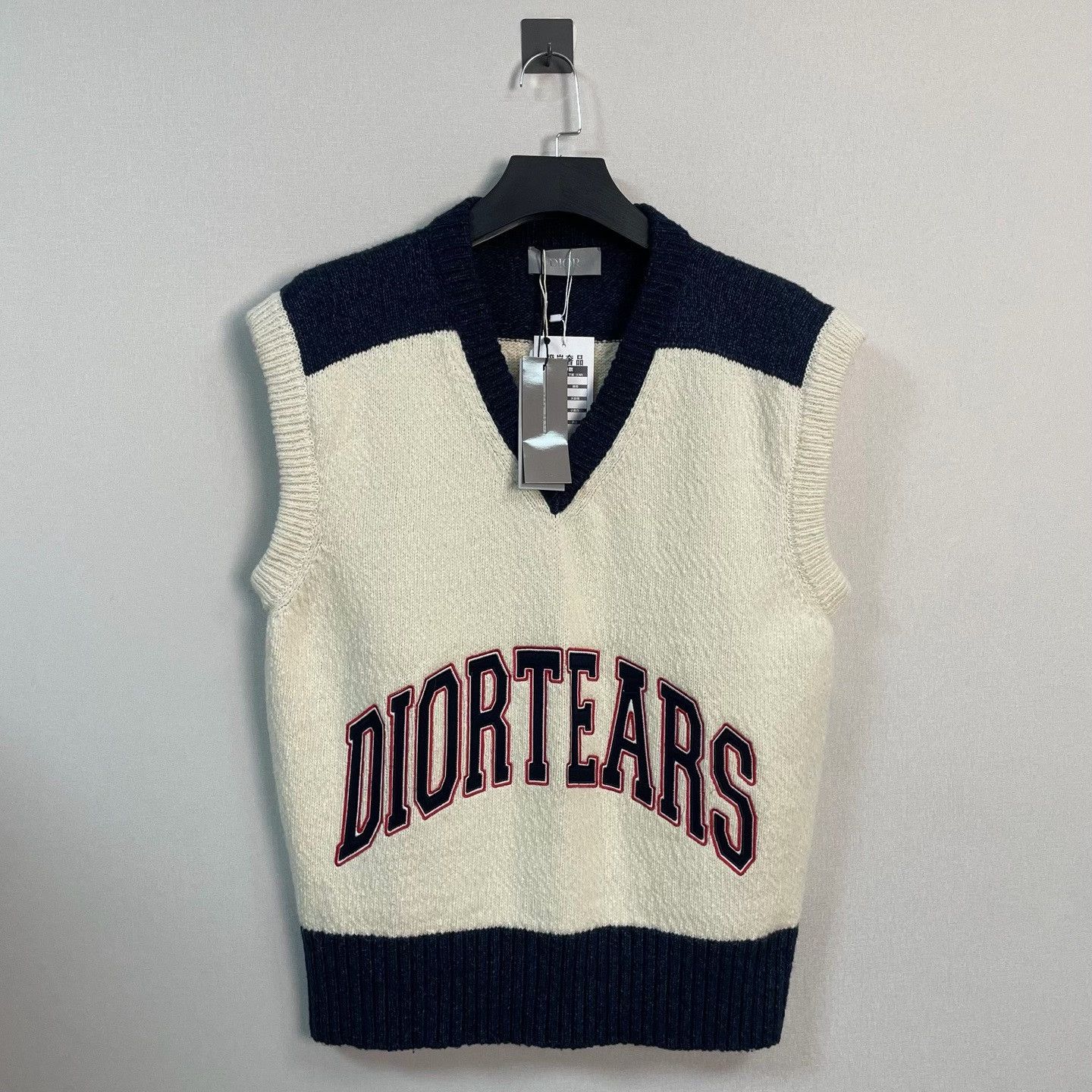 Dior Dior x Denim Tears Knit Vest Size M Size US M / EU 48-50 / 2 - 2 Thumbnail