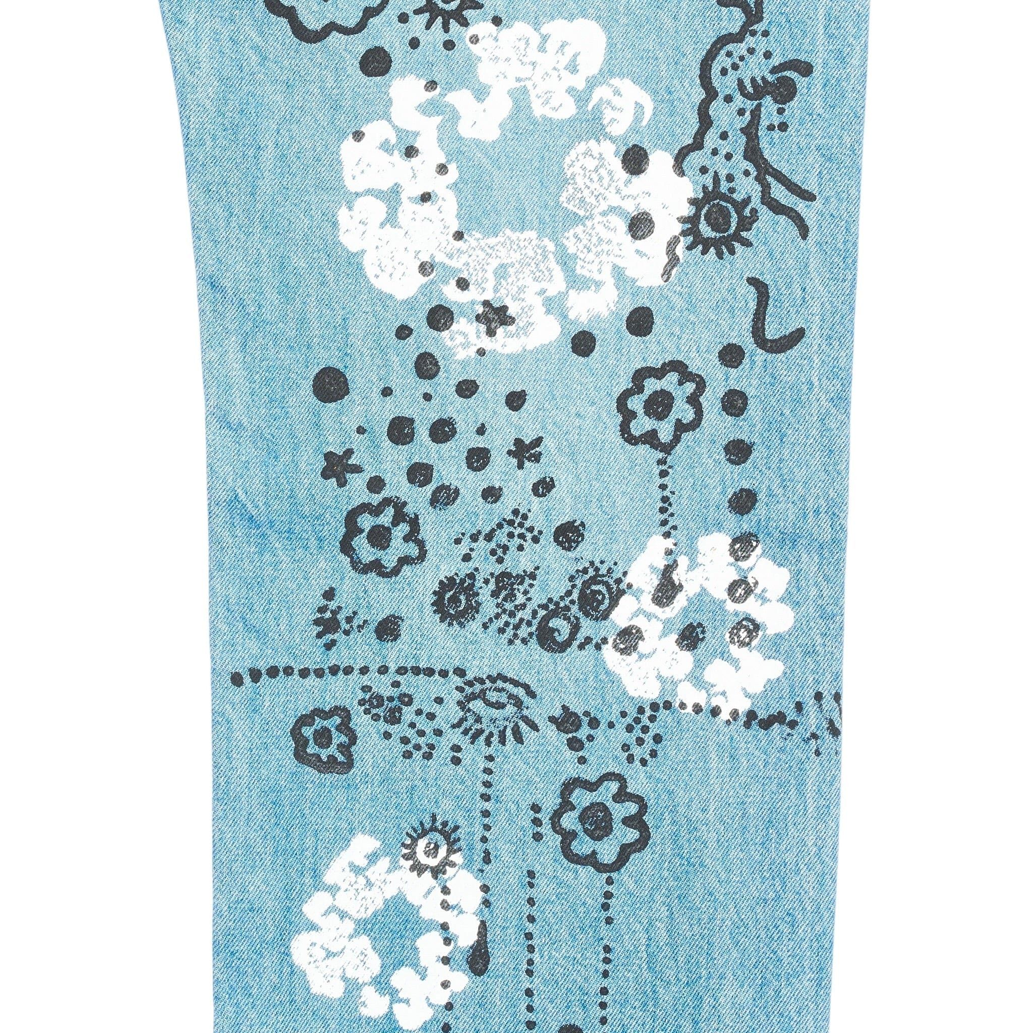DENIM TEARS Irak Tears 501 Jean Vintage Blue Light Wash Size US 32 / EU 48 - 3 Thumbnail