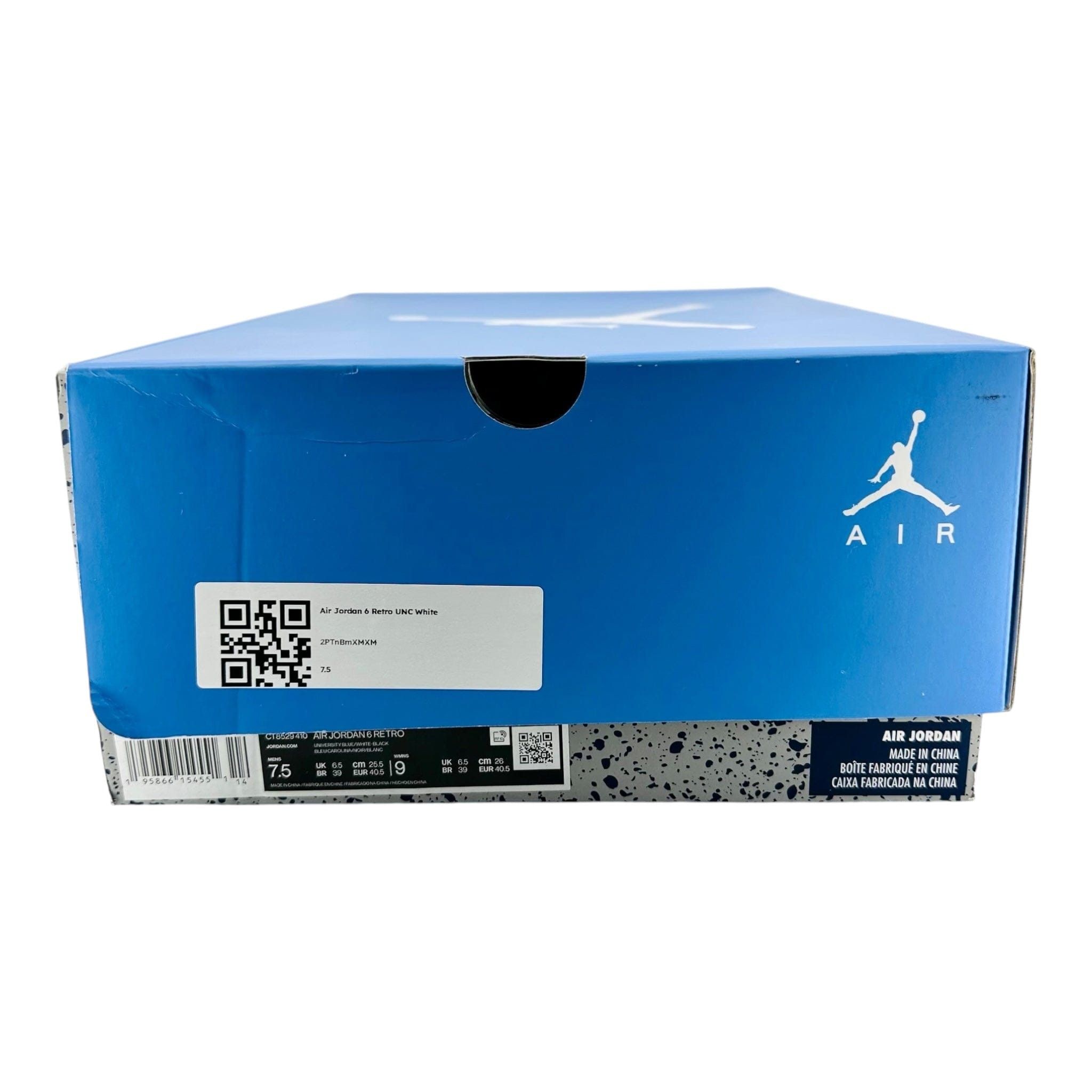 Nike 6 Retro UNC White Size US 8 / EU 41 - 8 Thumbnail