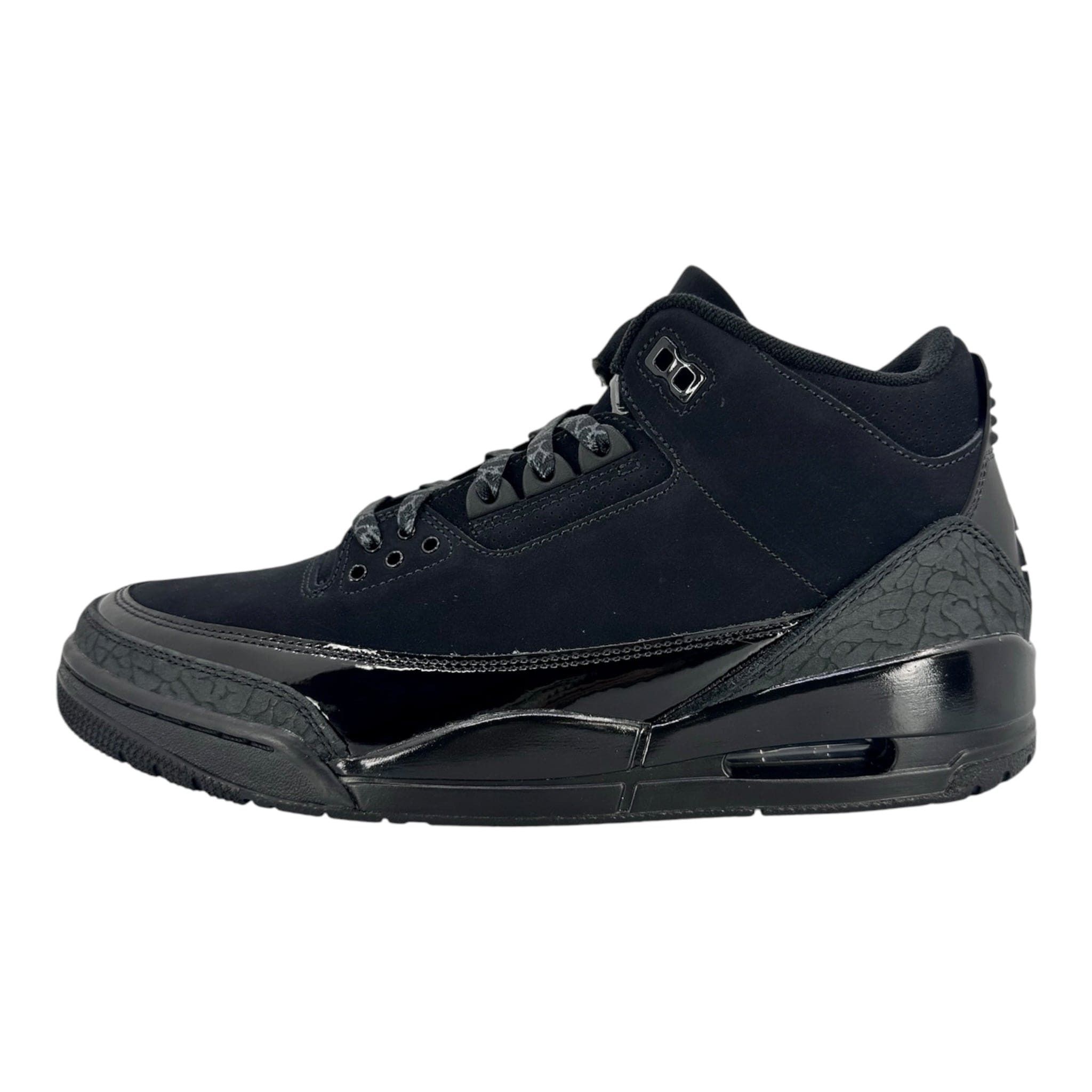 Nike 3 Retro Black Cat (2025) Size US 12 / EU 45 - 2 Thumbnail