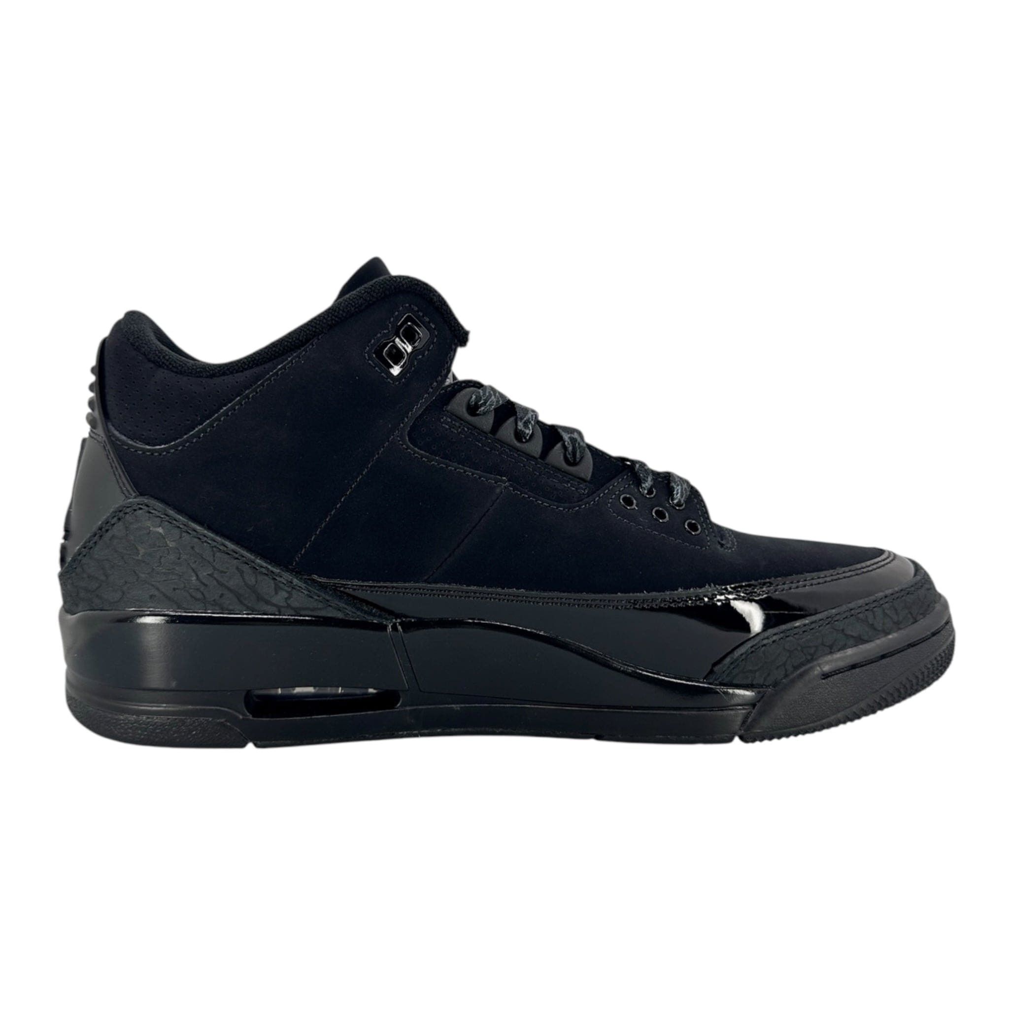 Nike 3 Retro Black Cat (2025) Size US 12 / EU 45 - 4 Thumbnail