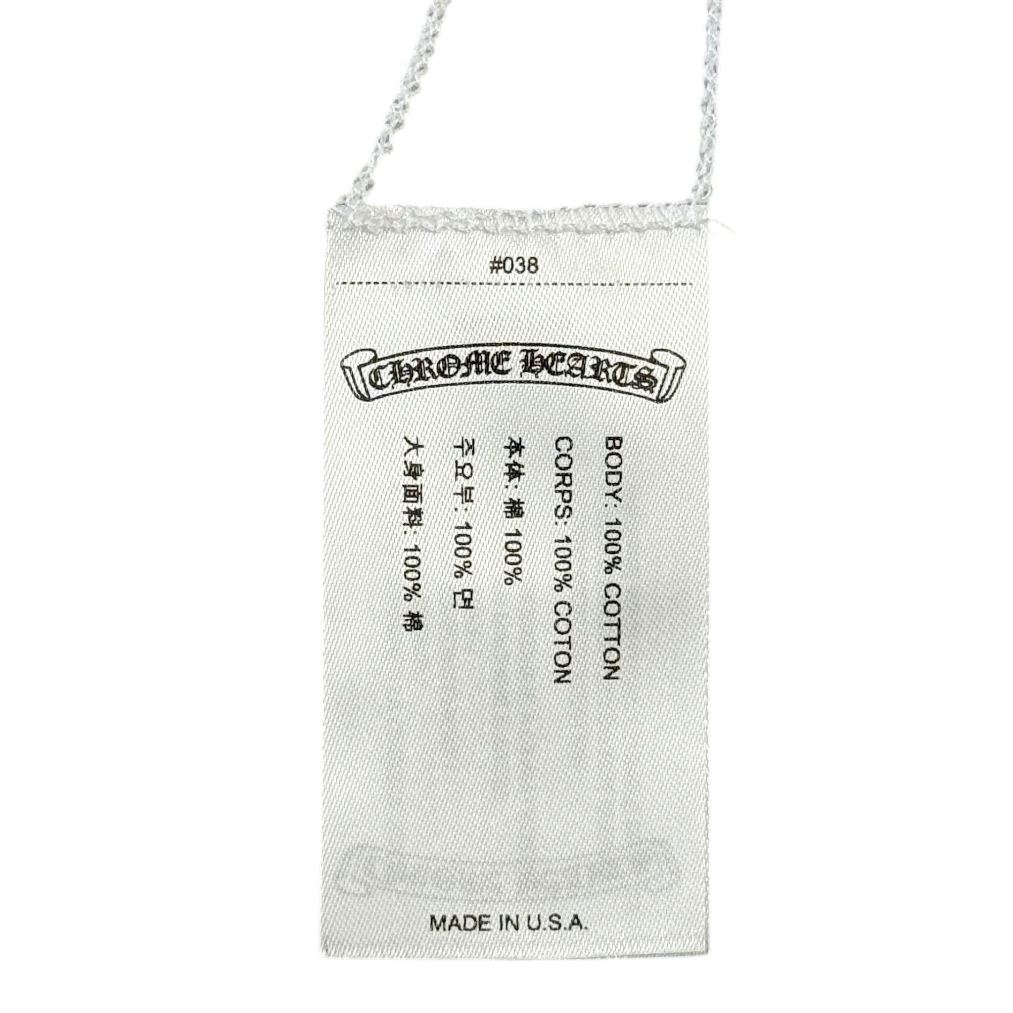 Chrome Hearts x Mayumi Foti Neck Logo Tank Top White Black Size US XL / EU 56 / 4 - 5 Thumbnail