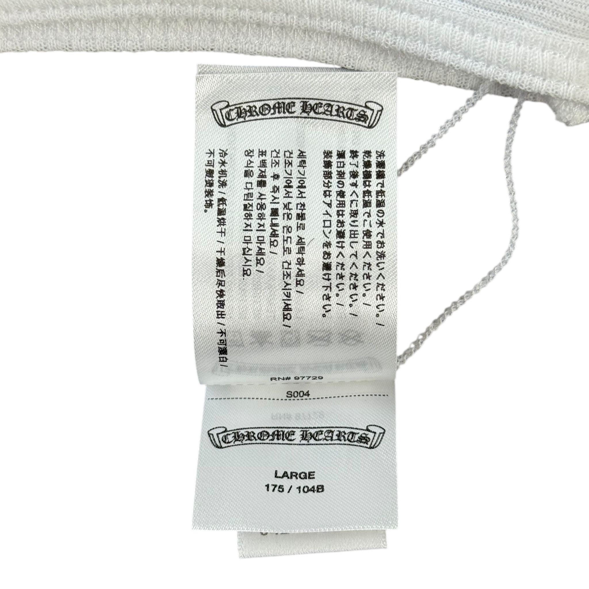 Chrome Hearts x Mayumi Foti Neck Logo Tank Top White Black Size US XL / EU 56 / 4 - 7 Thumbnail